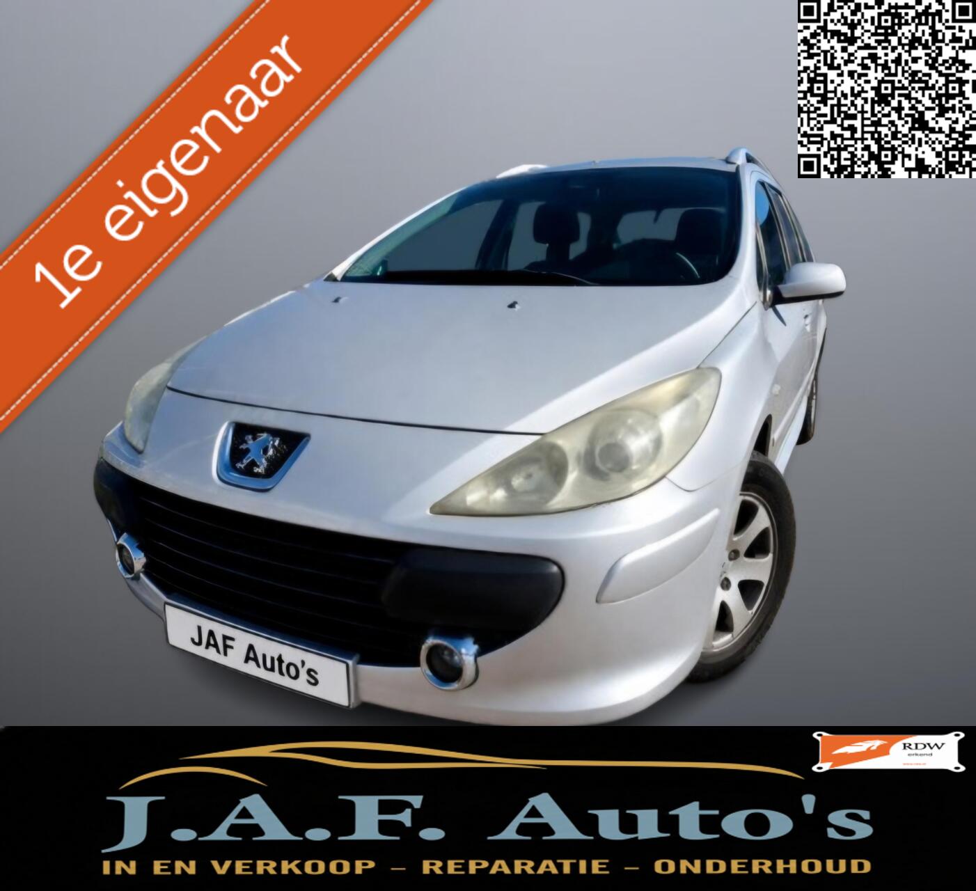 Peugeot 307 1.6-16V Airco Cruise LMV 2006 - voorkant