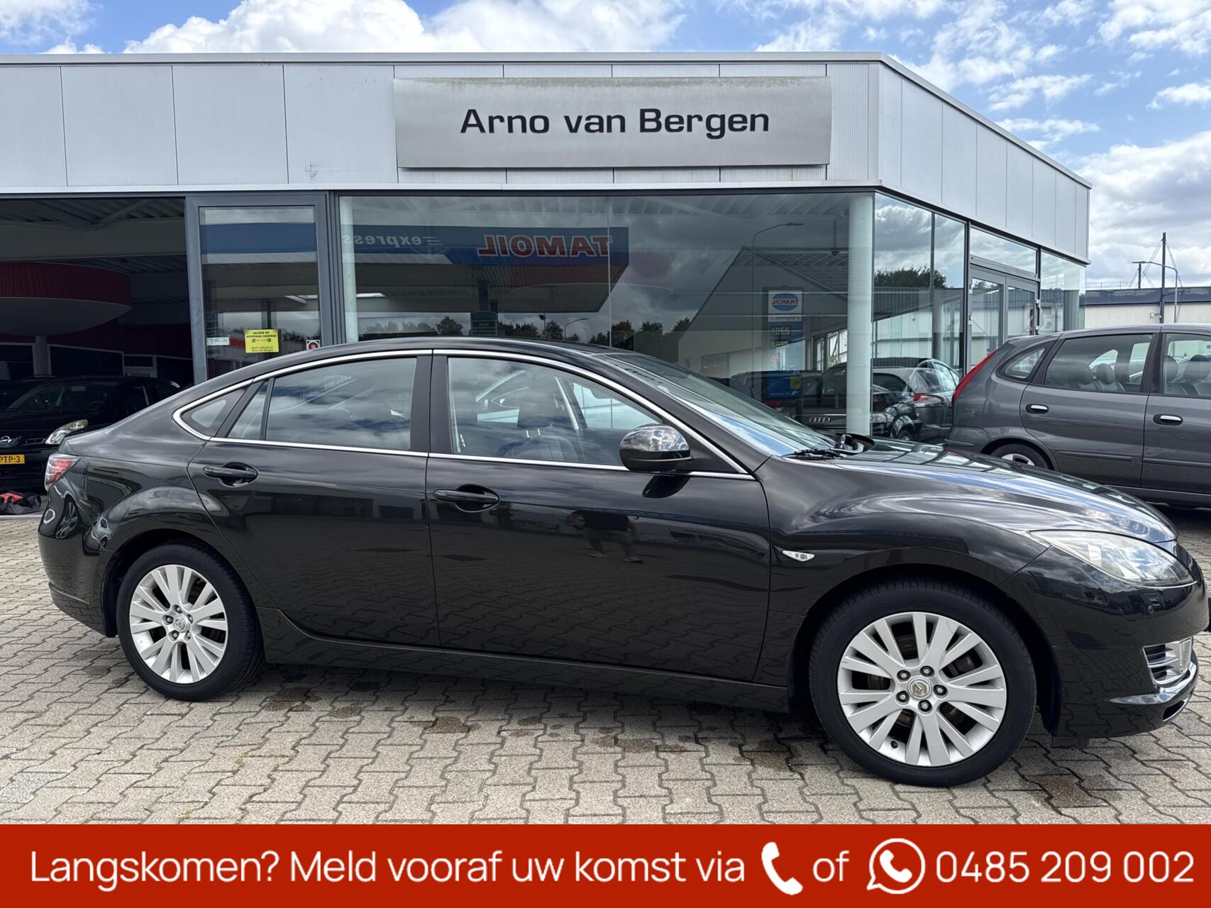 Mazda Mazda 6 2.0 S-VT Business Plus, navigatie, climatronic, cruisecontrol, trekhaak, parkeersensoren etc. 2009 - voorkant