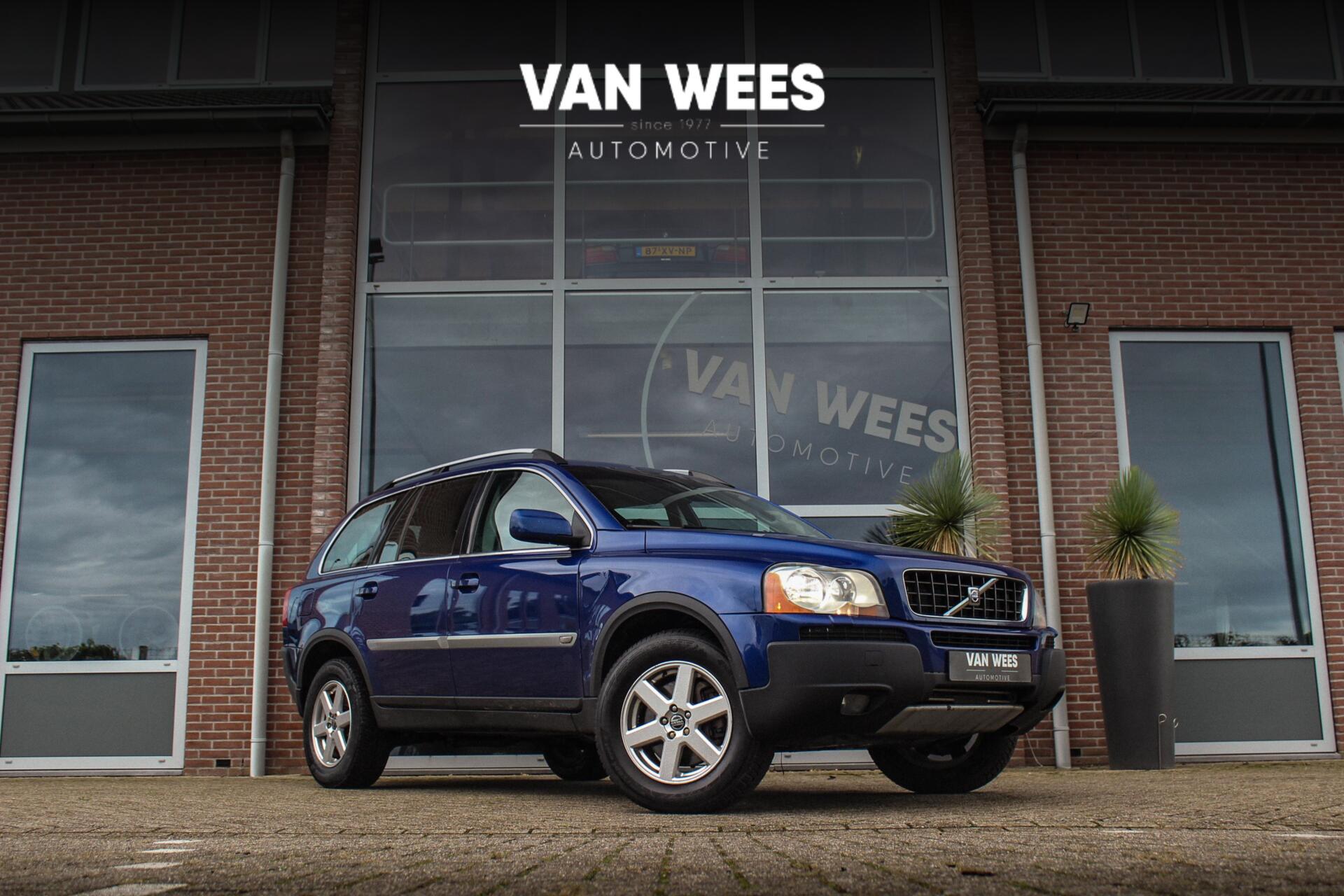 Volvo Xc90 2.5 T Ocean Race | 7-persoons | Origineel NL | Cruise control | Rear Seat Entertainment | Climate control | Leer | Multifunctioneel stuur | 17 inch | Parkeersensoren 2005 - voorkant