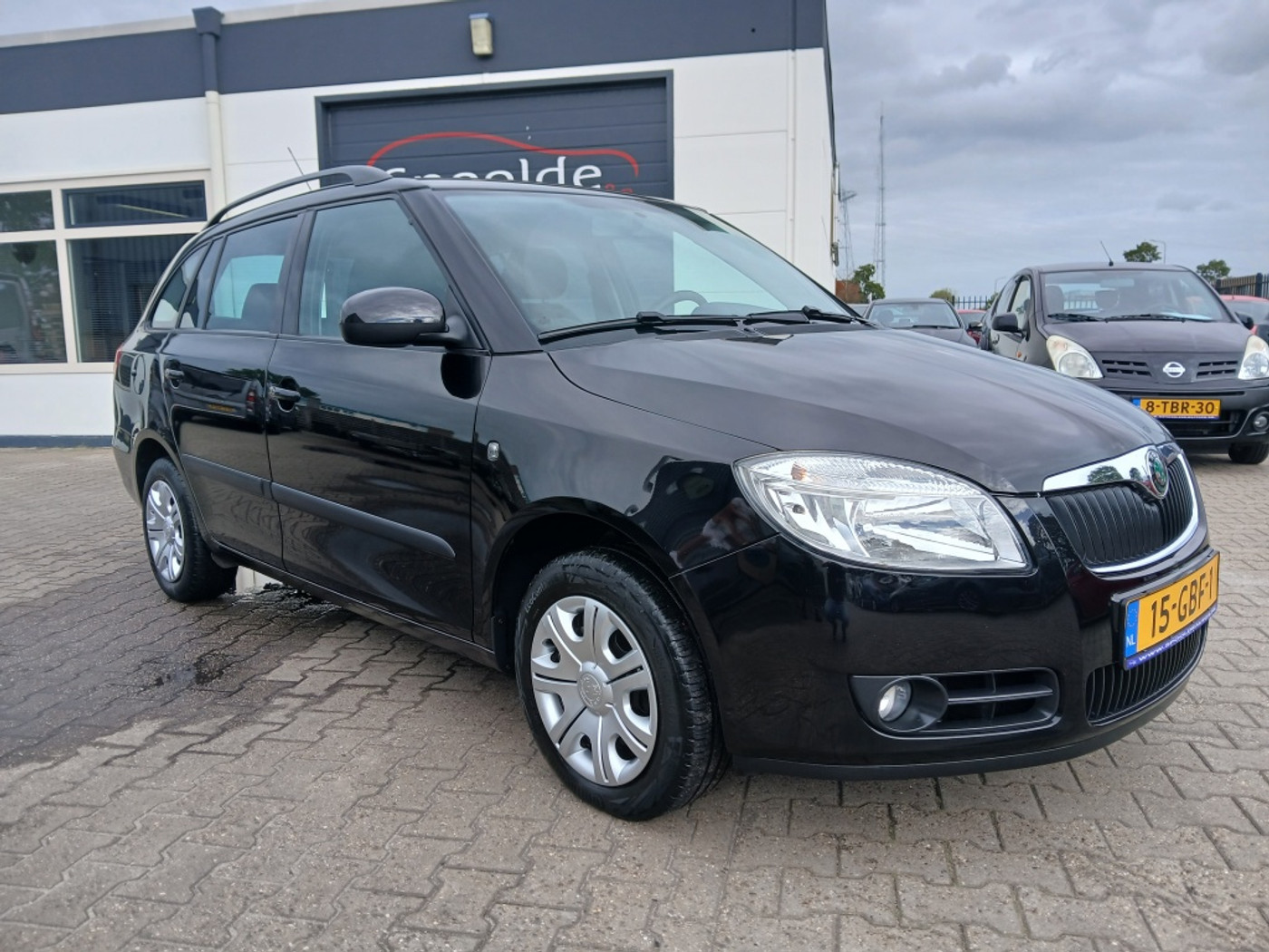 Skoda Fabia 1.6-16V 1e Eigenaar/115.000Km Nap/Automaat/Dealer onderhouden 2008 - voorkant