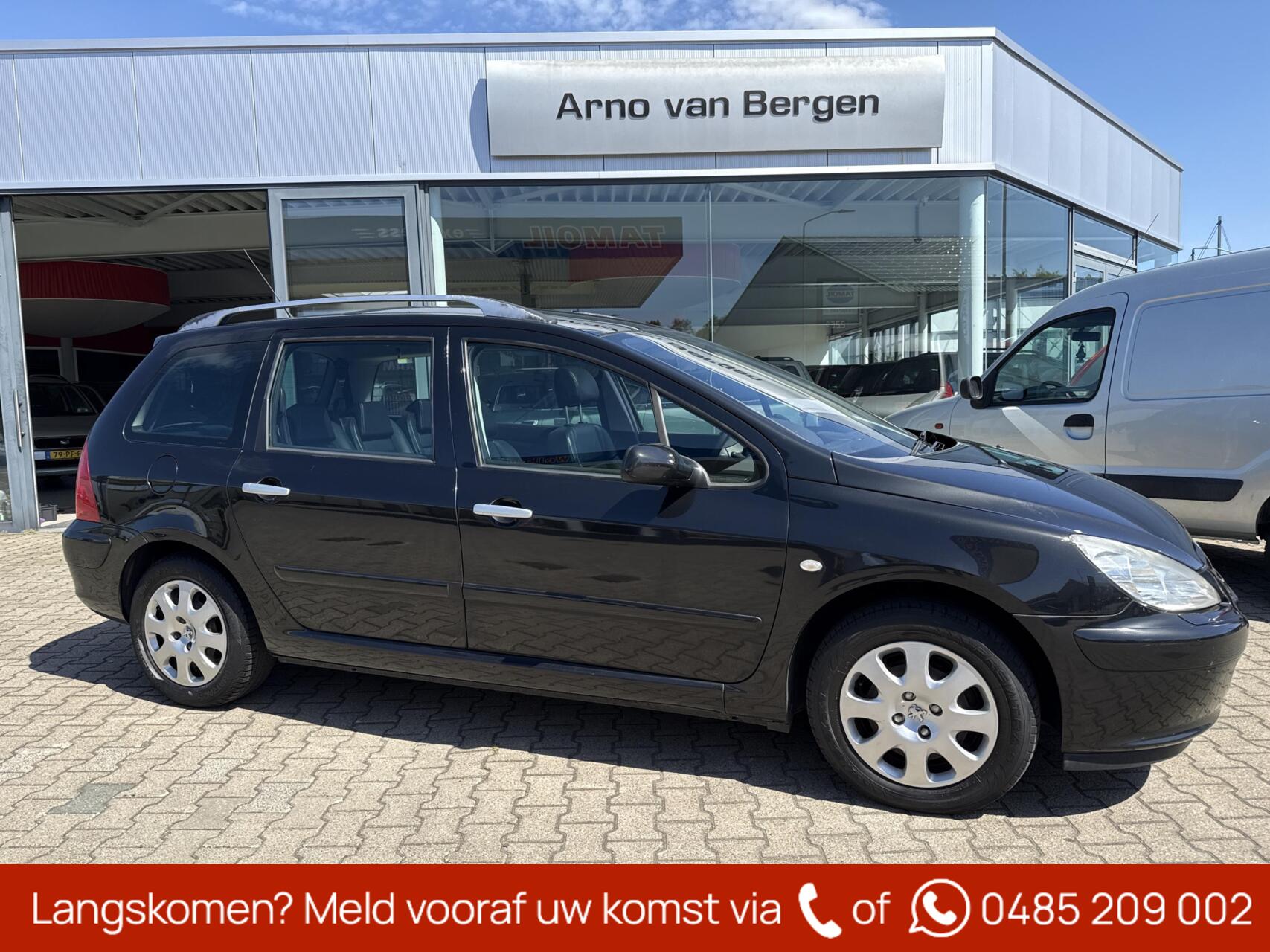 Peugeot 307 1.6 16V Pack, AUTOMAAT, lederen interieur, climatronic, cruisecontrol, pdc. 2004 - voorkant