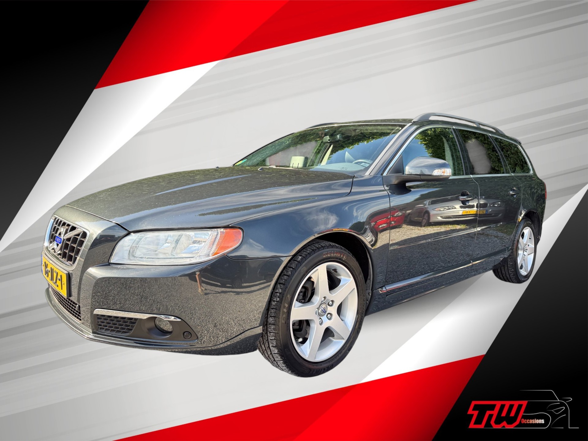 Volvo V70 2.5T Momentum |NWE APK & DB-RIEM|NAVI|TREKH|STOELVERW 2009 - voorkant