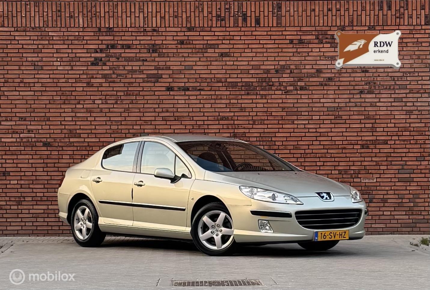 Peugeot 407 2.0-16V XR Pack,New APK,Climatr,trekhaak 2006 - voorkant