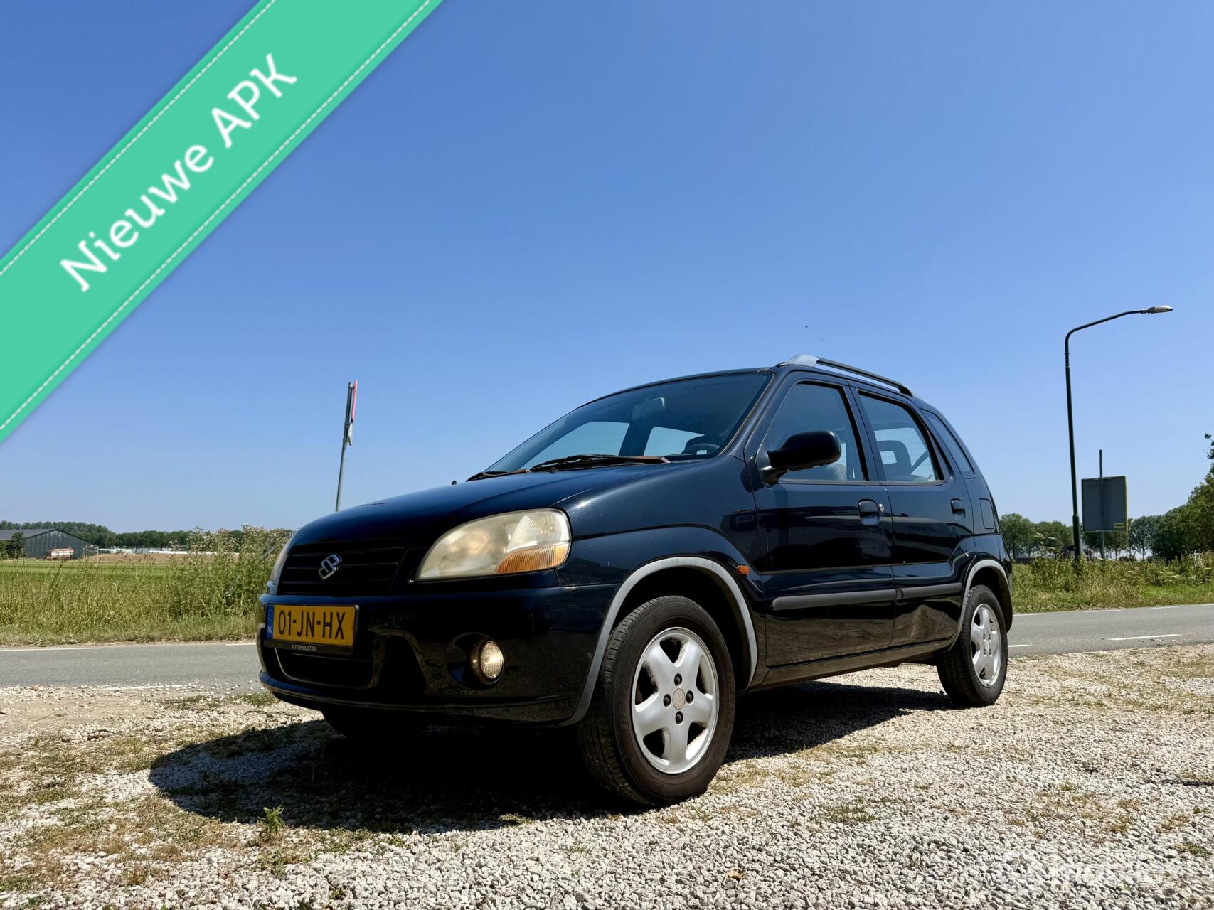 Suzuki Ignis 1.3-16V GS, BJ 2002, Lage km NAP, APK Jul 2027 2002 - voorkant
