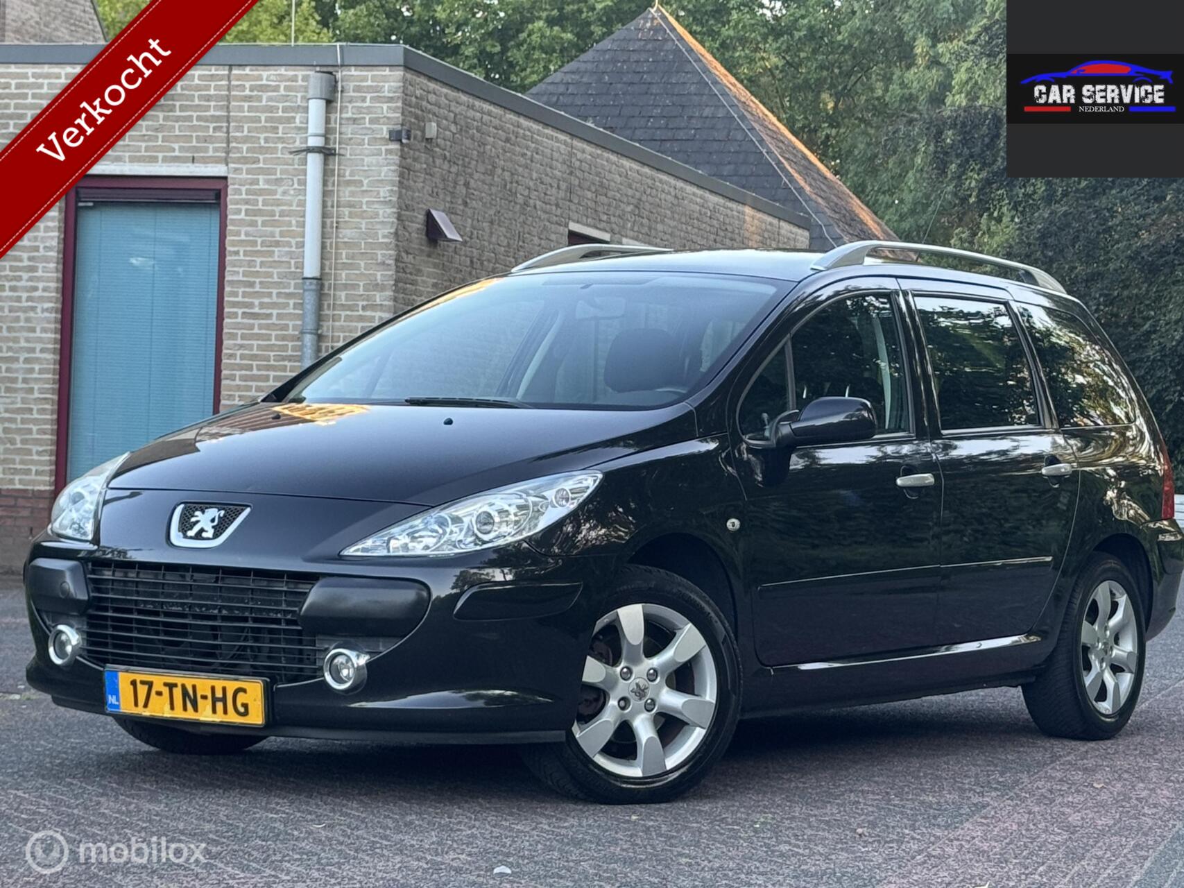 Peugeot 307 2.0-16V Prem/TREKHAAK/NAP/NWE APK/7 PERSOONS 2006 - voorkant