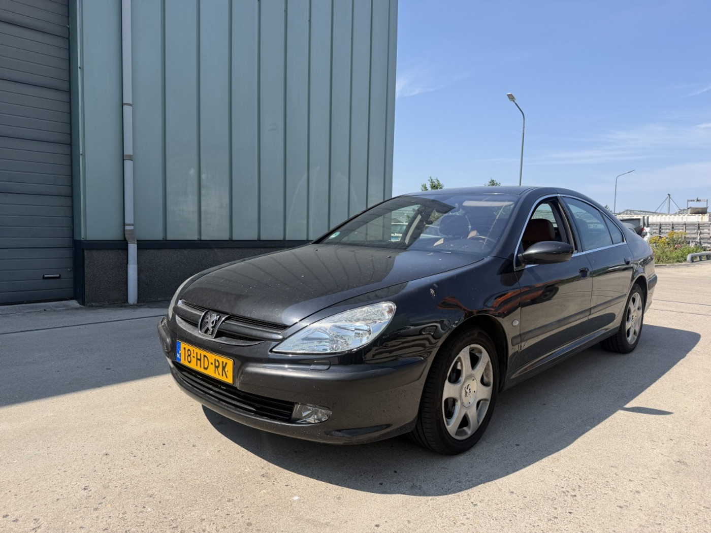 Peugeot 607 3.0-24V V6 Pack | cognac leder | bomvol 2001 - voorkant