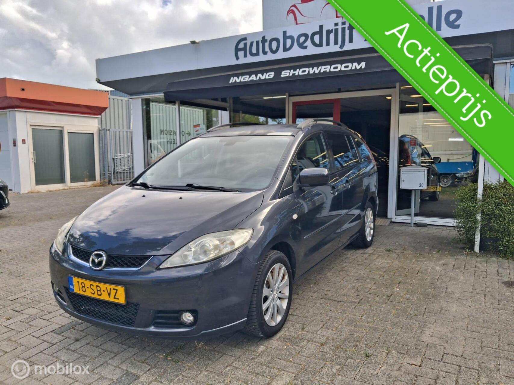 Mazda Mazda 5 1.8 EXECUTIVE|2005|7 PERSOONS|AIRCO|NAP|APK| 2005 - voorkant