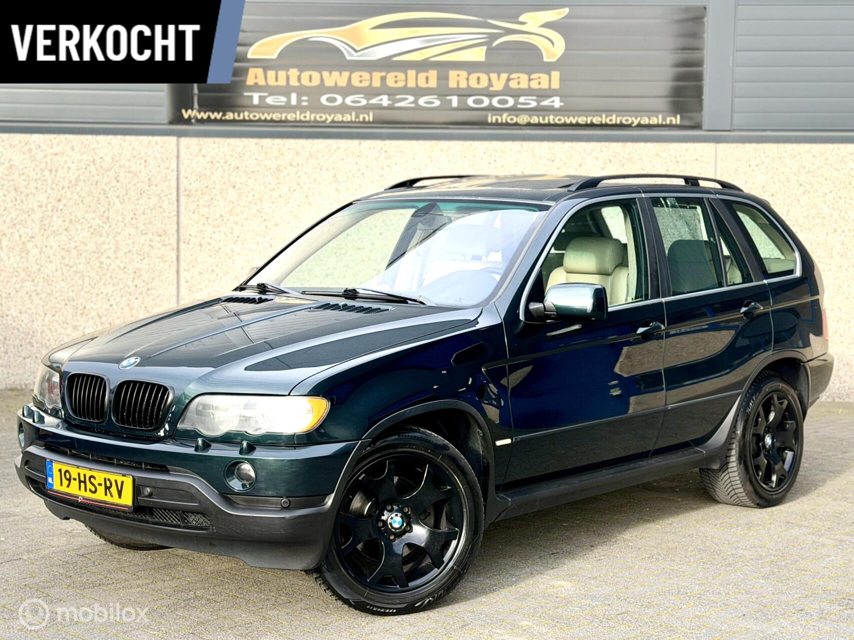 BMW X Reihe 4.4i Executive 2001 - voorkant