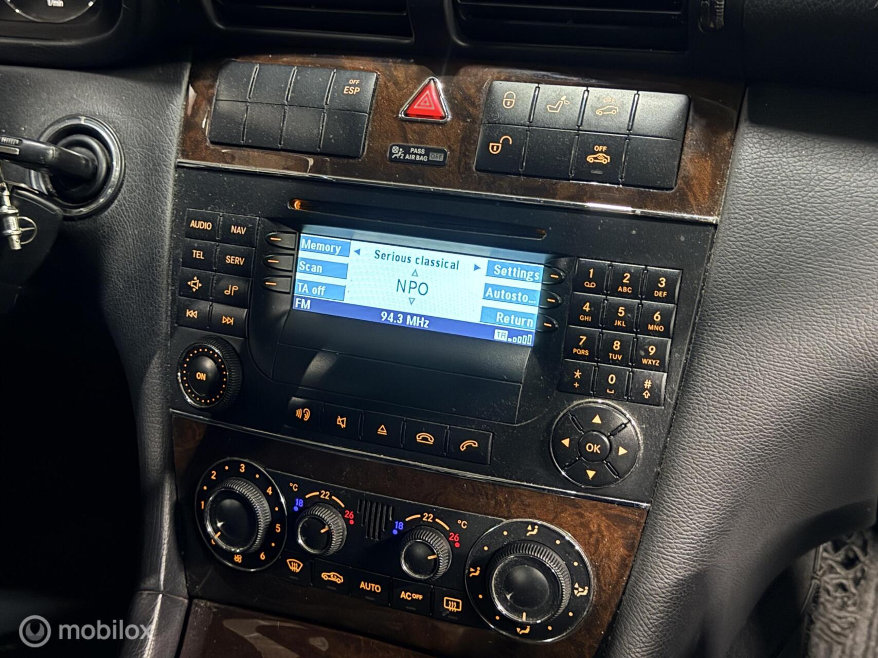 Foto van Mercedes-Benz C 180 Kompressor