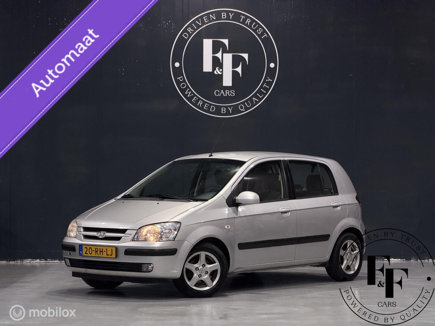 Hyundai Getz 1.6i Dynamic | Vol Automaat|Trekhaak|Airco|NAP 2005 - voorkant