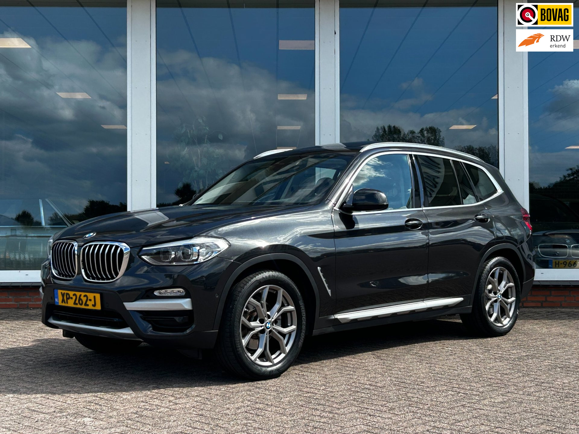 BMW X3 Xdrive20i XDrive20i High Executive - Navi - Leder - 18 inch 2019 - voorkant