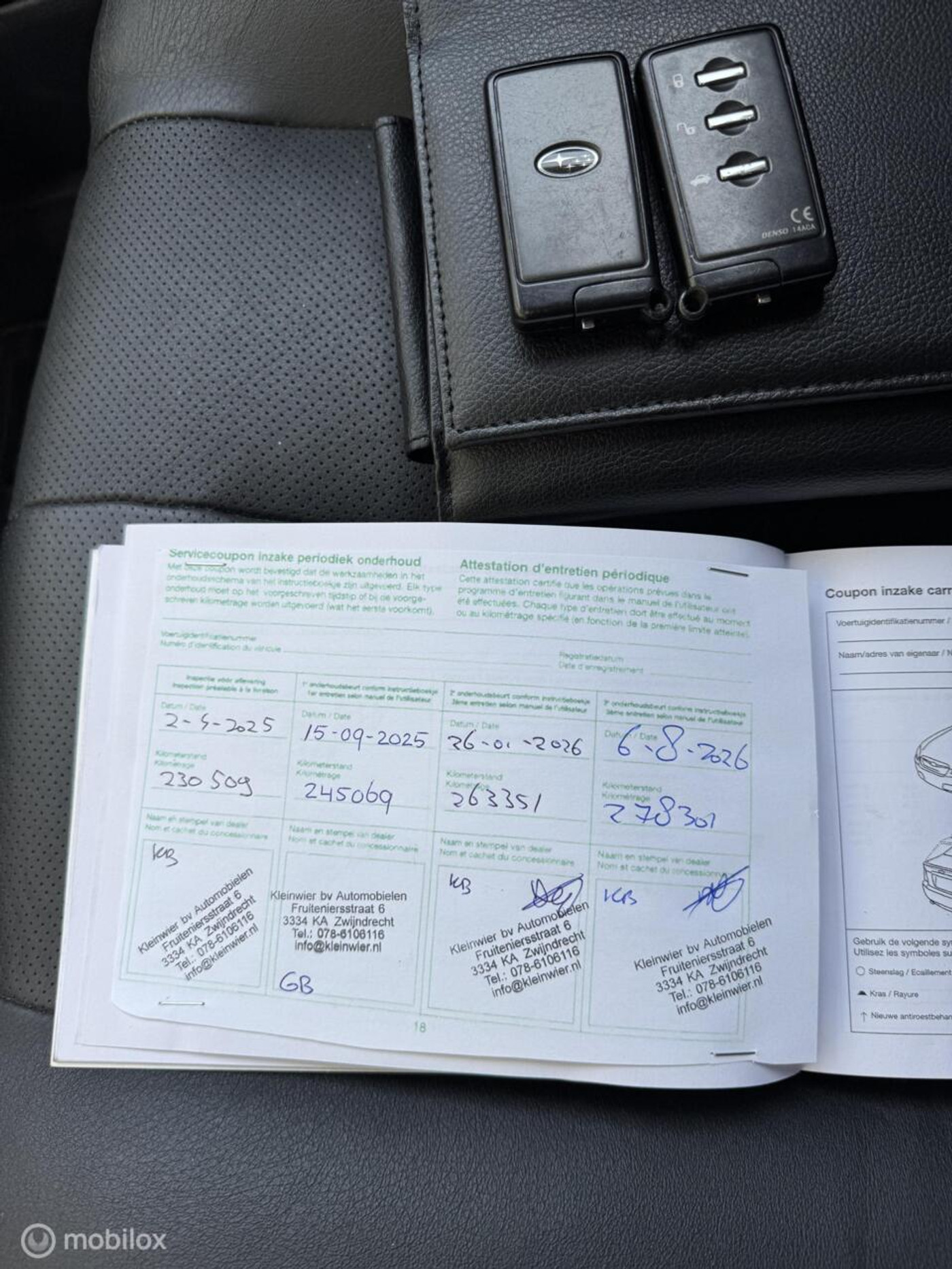 Foto van Subaru Legacy