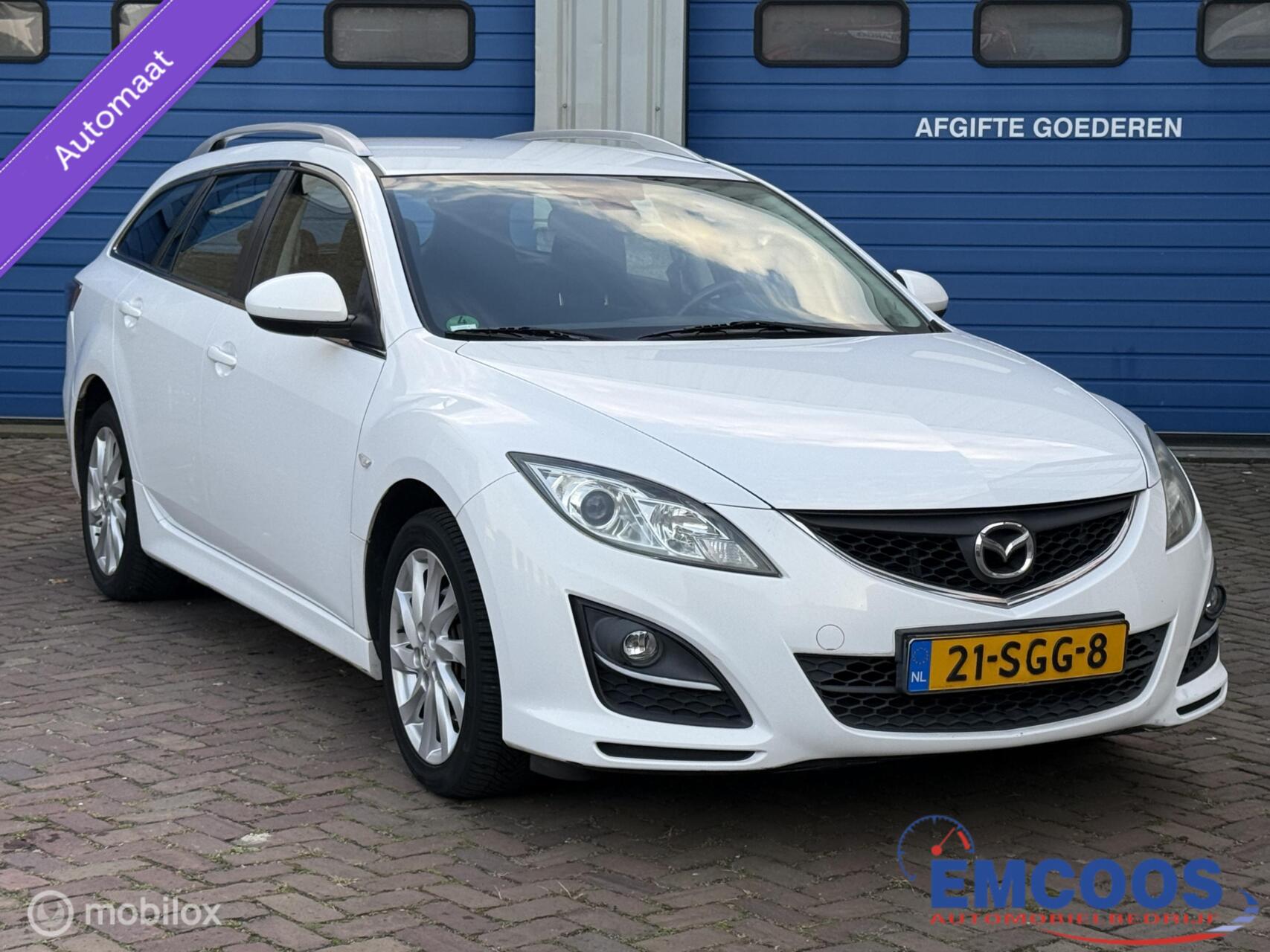 Mazda Mazda 6 2.0 TS * Automaat * Climate Control * Cruise Control * Trekhaak * Lichtmetalen Velgen * 2011 - voorkant
