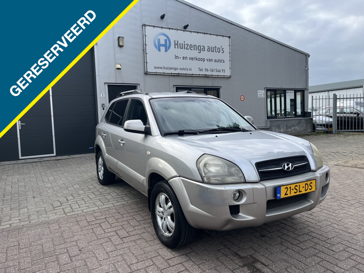 Hyundai Tucson 2.0i Dynamic| AIRCO| met APK! 2006 - voorkant