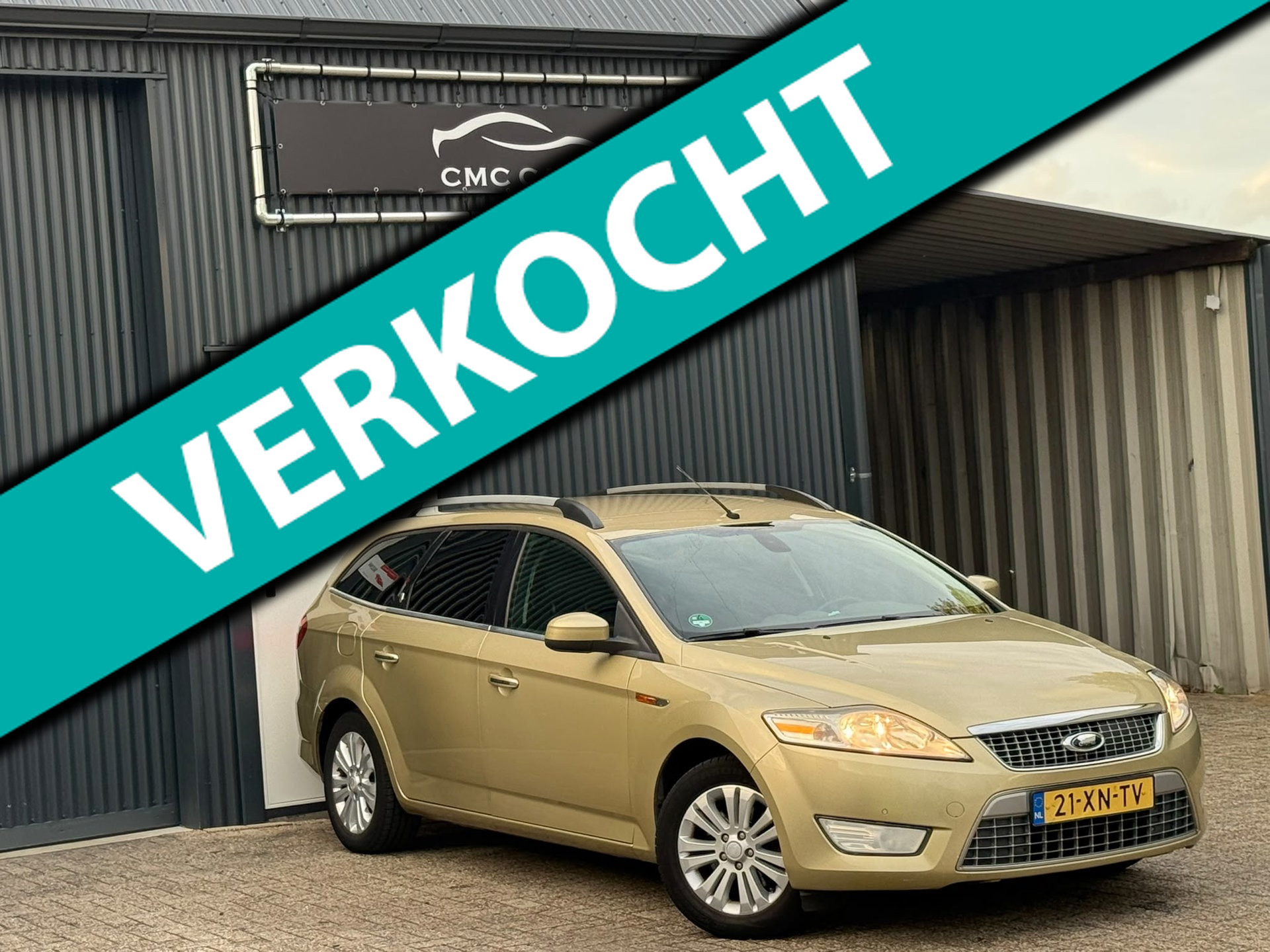 Ford Mondeo 2.0-16V Ghia RIJDT&SCHAKELT PERFECT!! 2007 - voorkant