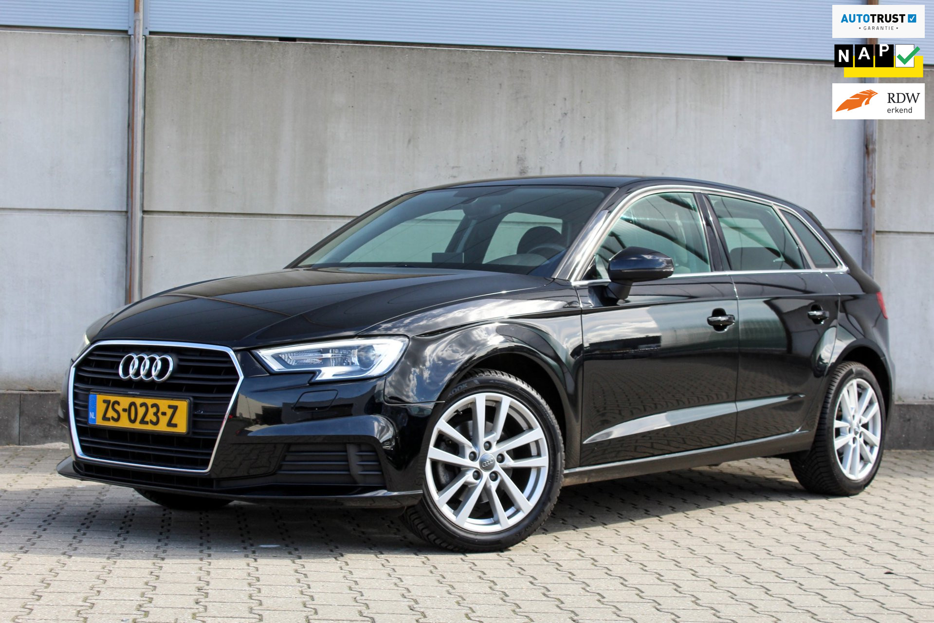 Audi A3 Sportback 30 TFSI Sport Lease Edition - automaat - xenon - cruise 2019 - voorkant