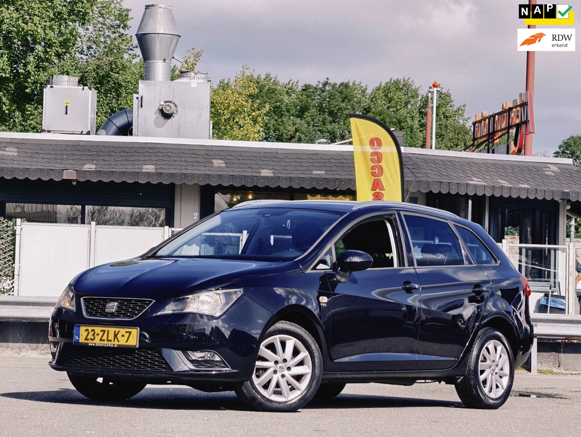 Seat Ibiza ST 1.2 TSI Style || CARPLAY | NAP | CRUISE | AIRCO | LM VELGEN 2013 - voorkant