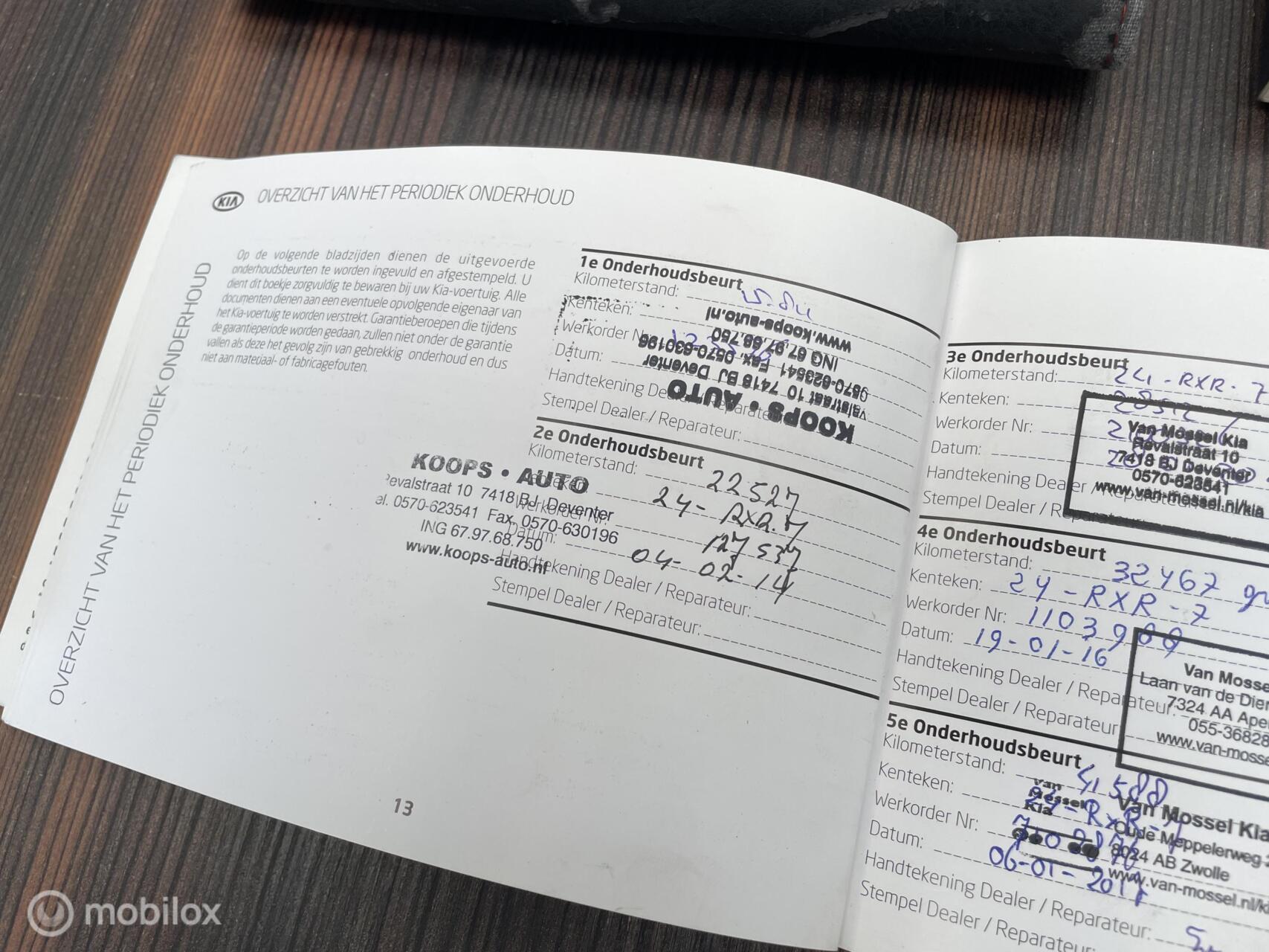 Foto van Kia Rio