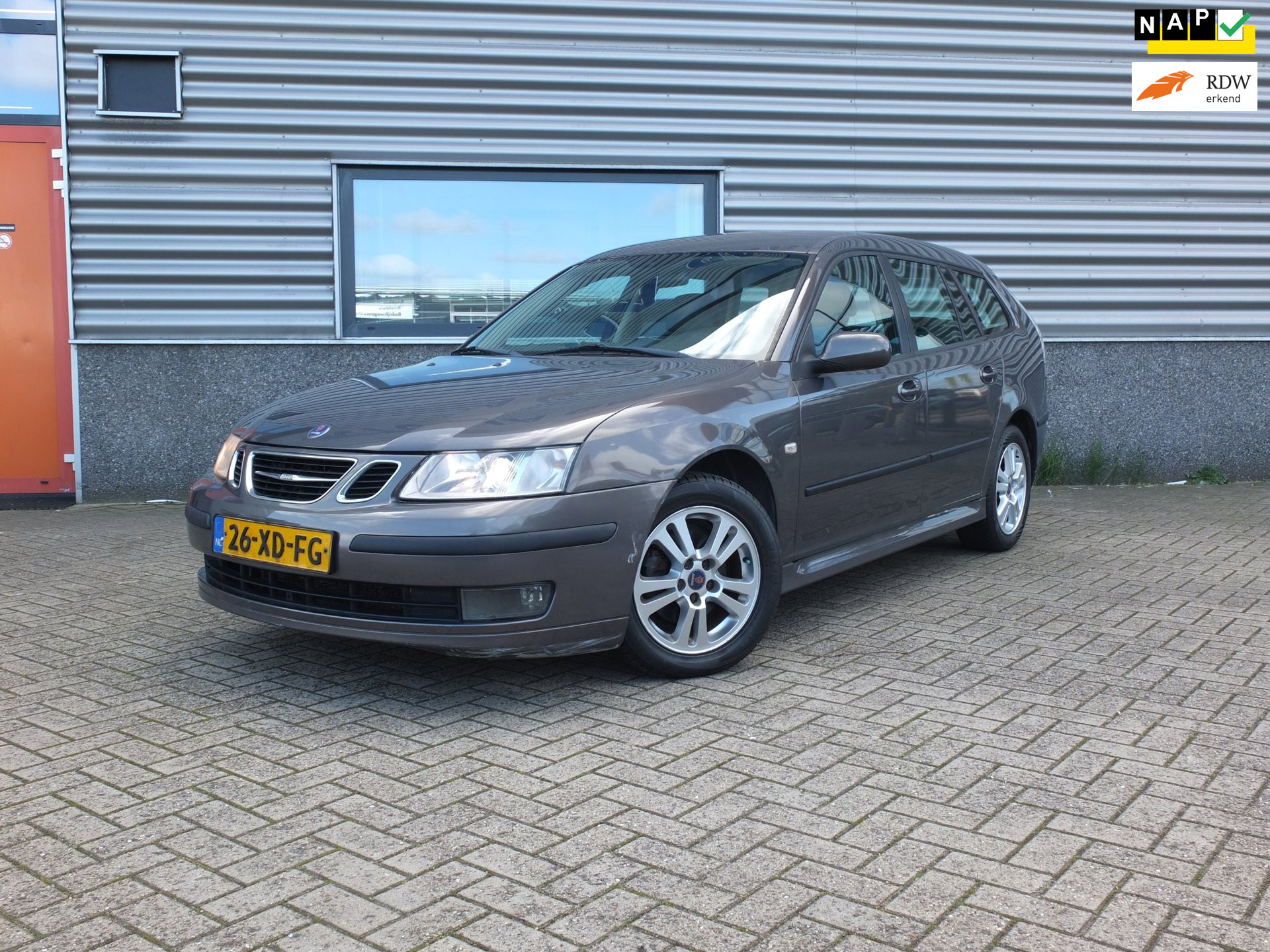 Saab 9-3 Sport Estate 1.8t Vector (2007) 2007 - voorkant