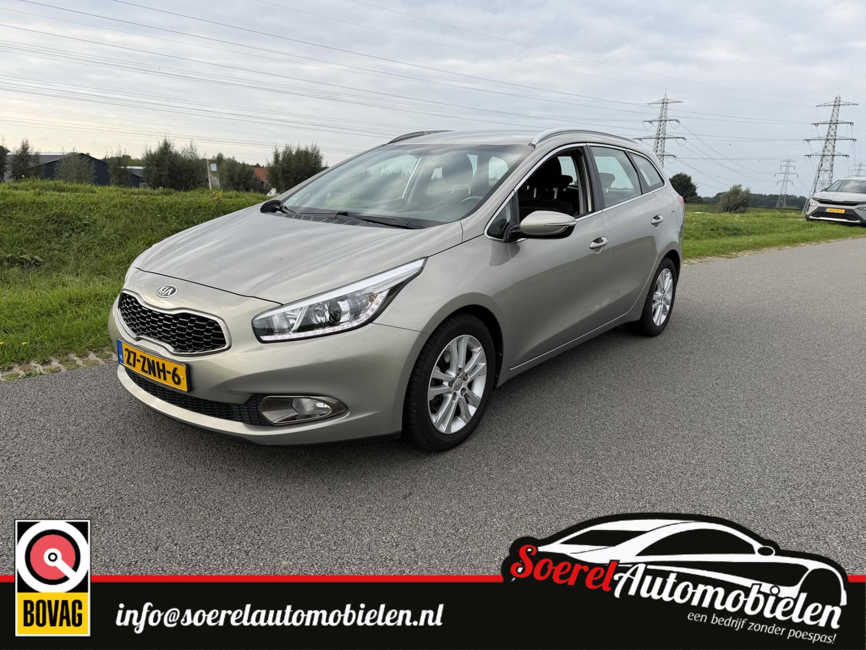 Kia Cee D 1.6 GDI Plus Pack AUTOMAAT trekhaak boekjes 2013 - voorkant