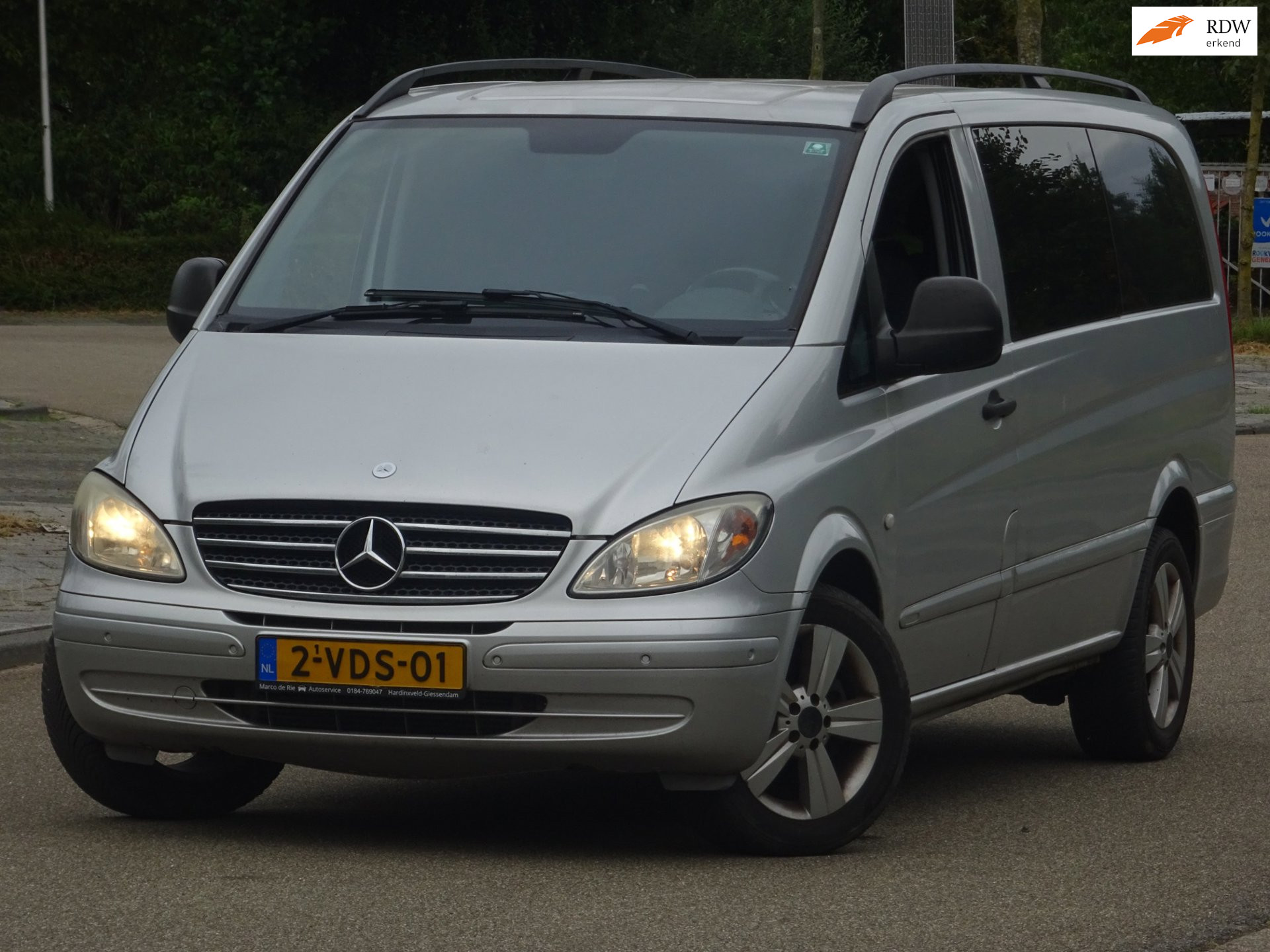 Mercedes-Benz Vito 120 CDI 120 CDI 320 Lang DC AUT NAV/AC/CRUISE/PDC 2008 - voorkant