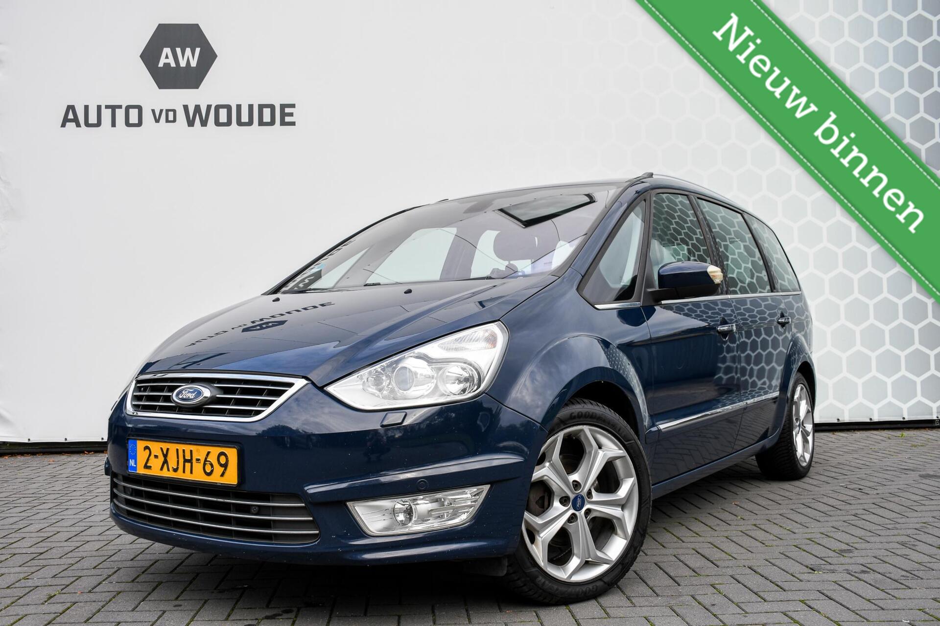 Ford Galaxy 2.0 TDCi Lease Platinum Leer 7 persoons 2014 - voorkant