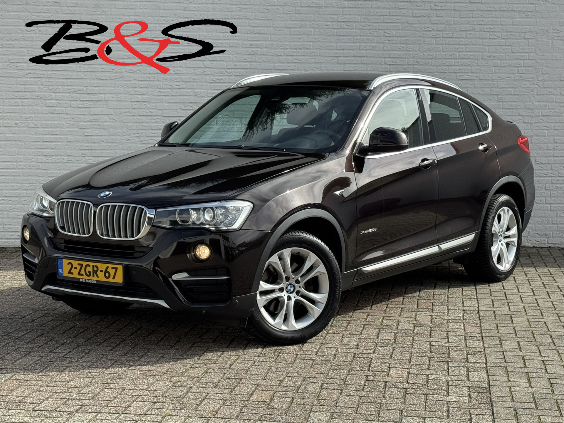 BMW X4 Xdrive20d XDrive20d High Executive Automaat Navi Leder Cruise Stoelverwarming Elektr.Achterklep All-Seasonbanden 2015 - voorkant