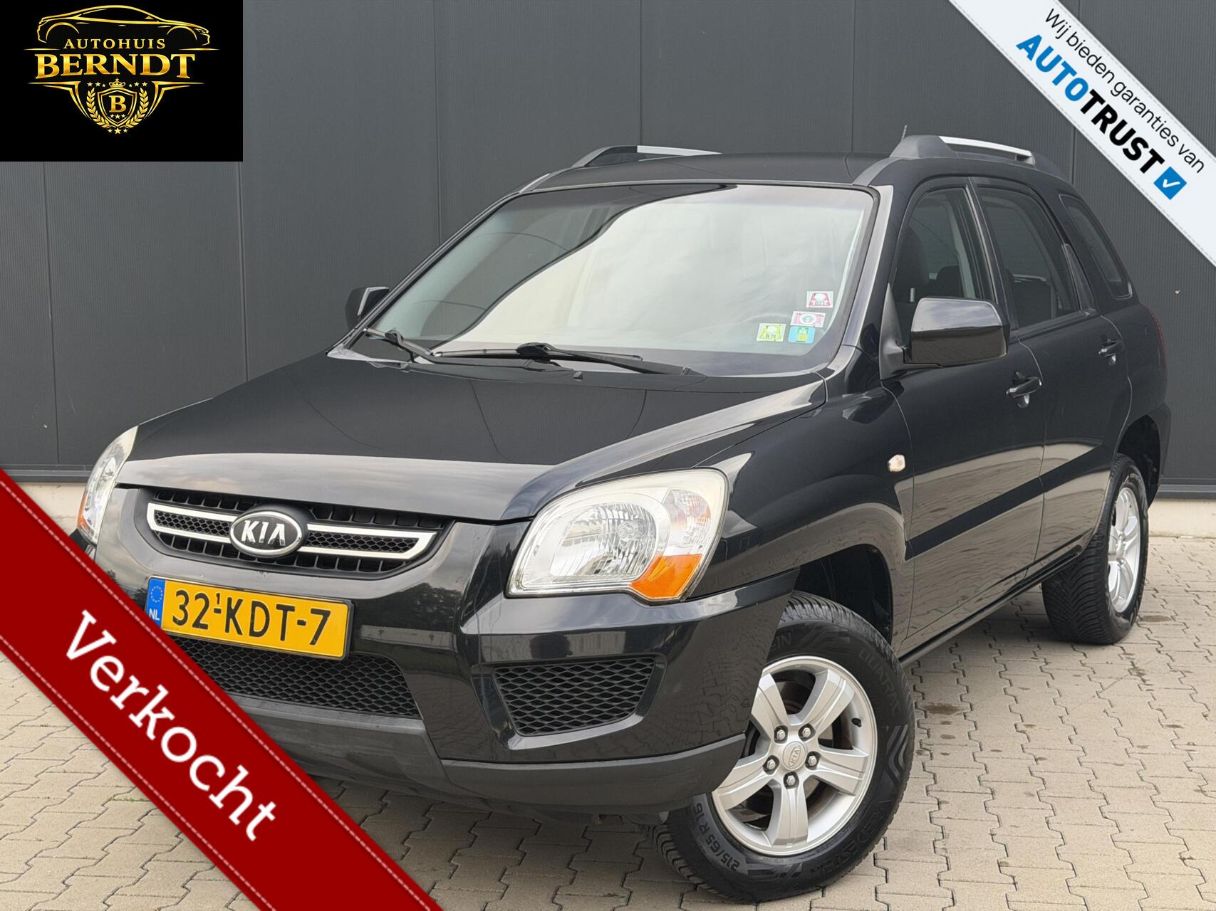 Kia Sportage 2.0 CVVT X-pect Trekhaak Cruise Airco APK 2009 - voorkant