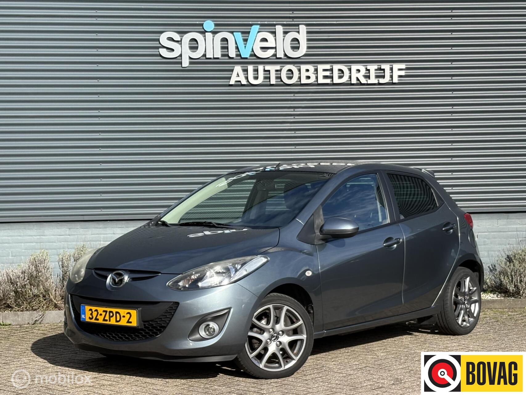 Mazda Mazda 2 1.3 BIFUEL GT - Trekhaak - Stoelverwarming - 1e EIG - 2013 - voorkant