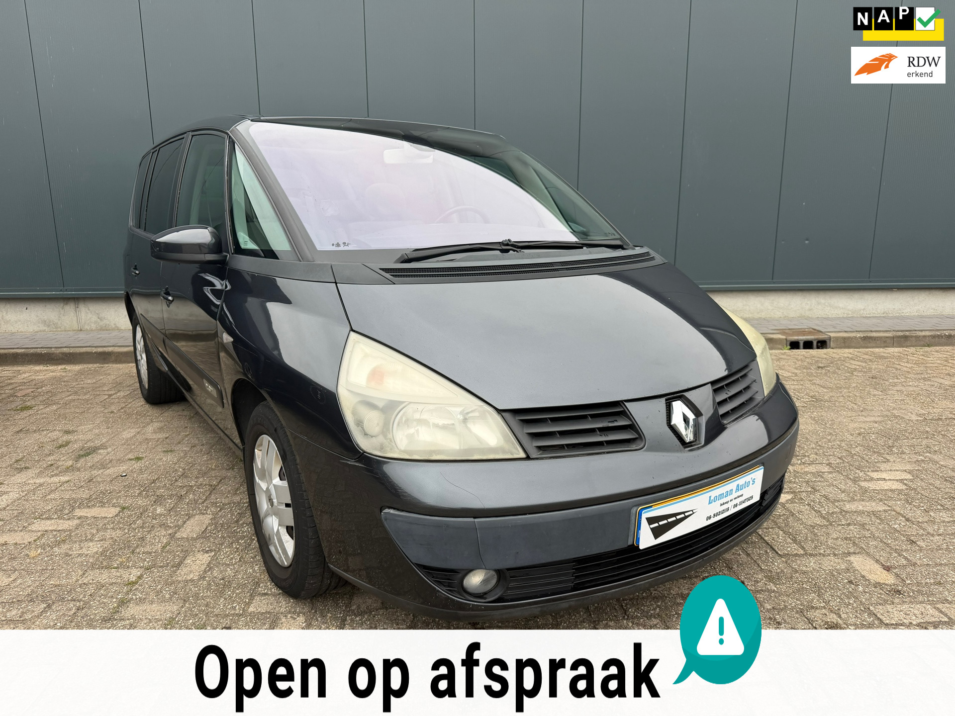 Renault Espace 2.0 T Privilège 2005 - voorkant