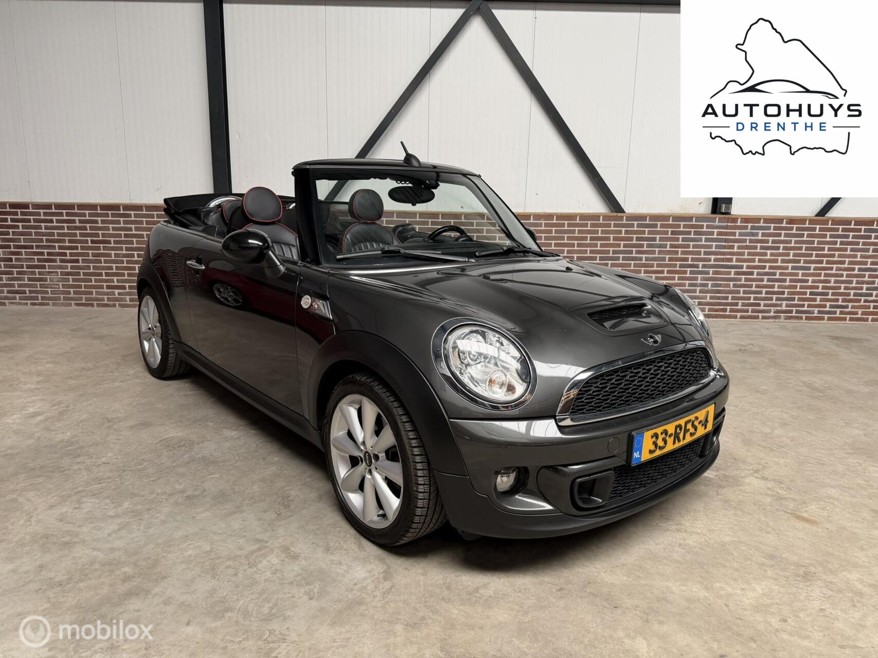 Mini Cooper S Cabrio 1.6 Cooper S Chili Harman Kardon | Stoel Verwarming 2011 - voorkant