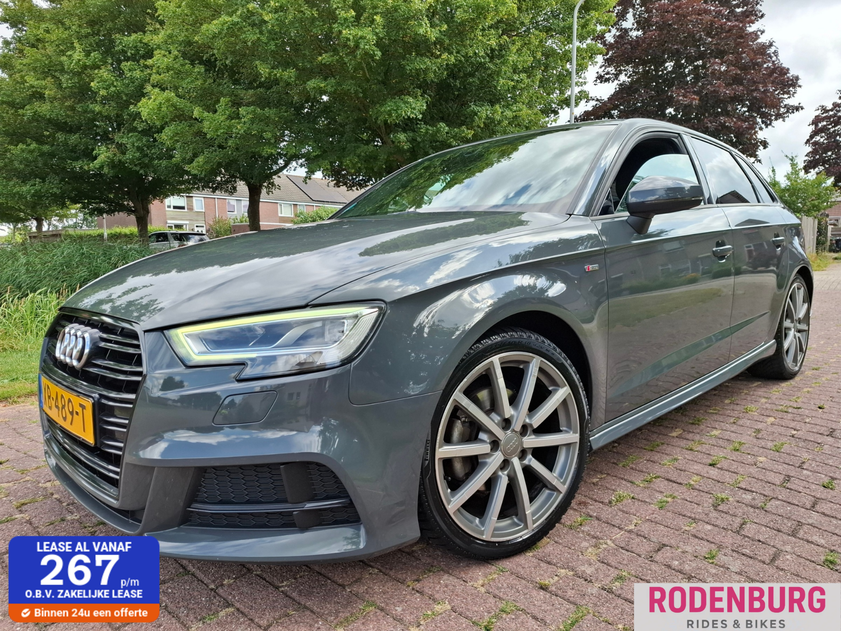 Audi A3 Sportback 35 TFSI CoD Sport S Line Edition 2018 - voorkant