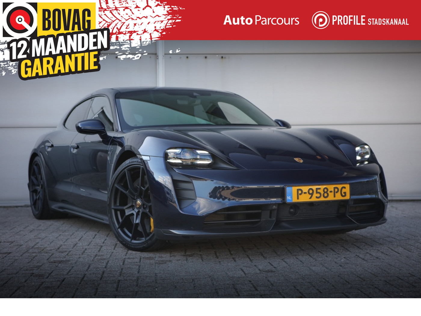 Porsche Taycan Sport Turismo GTS 2022 - voorkant