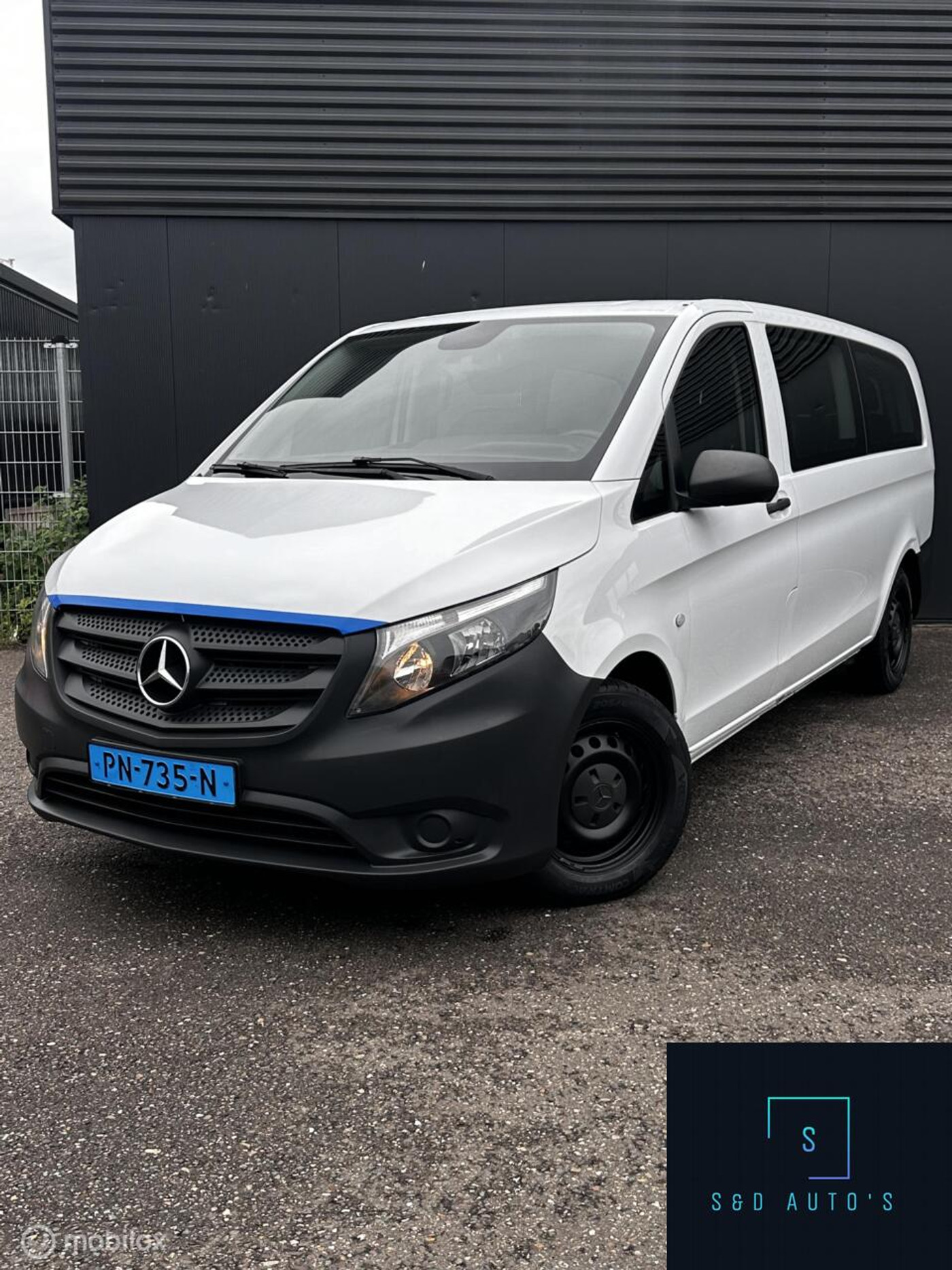 Mercedes-Benz Vito Tourer 109 BlueTEC Base Extra Lang / 9 Pax. 2017 - voorkant