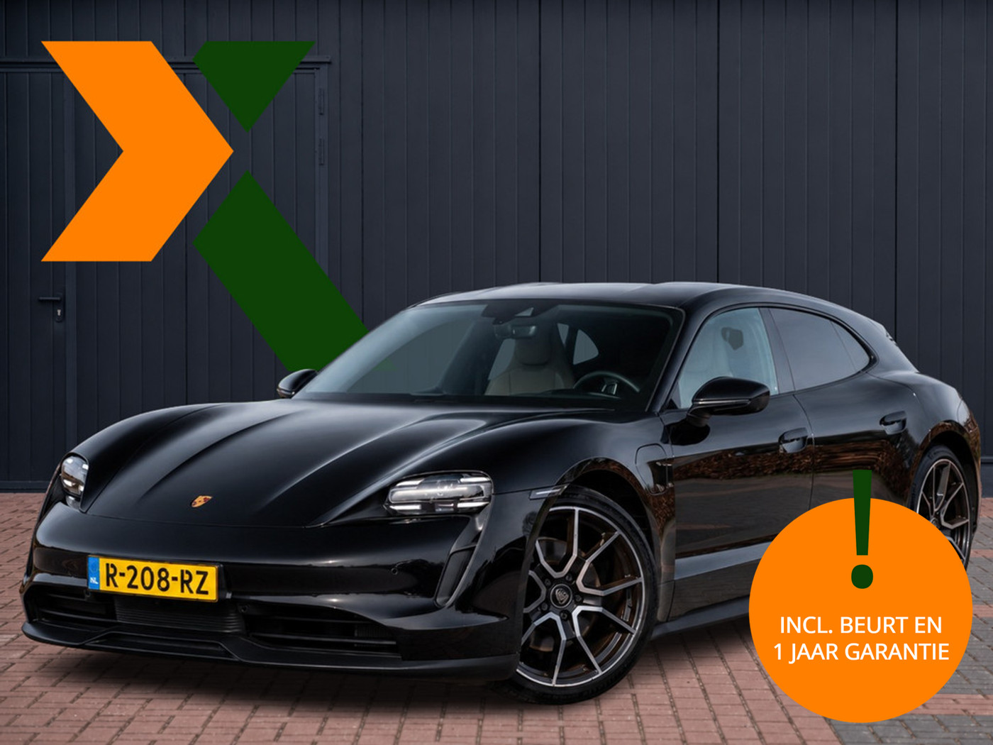 Porsche Taycan 79 kWh | 21” Exclusive LM | Achterasbesturing | Bose Surround Pr 2022 - voorkant