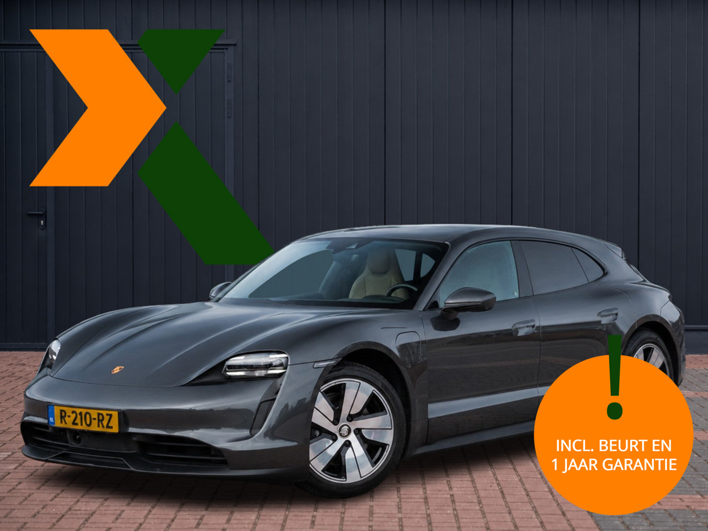 Porsche Taycan Sport Turismo 79 kWh 2022 - voorkant