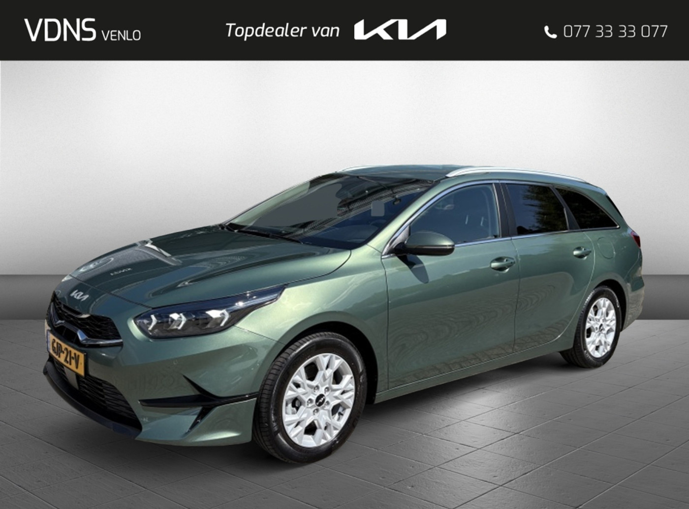 Kia Ceed 1.0 T-GDi DynamicPlusLine Navi + Camera - ZEER COMPLEET 2024 - voorkant