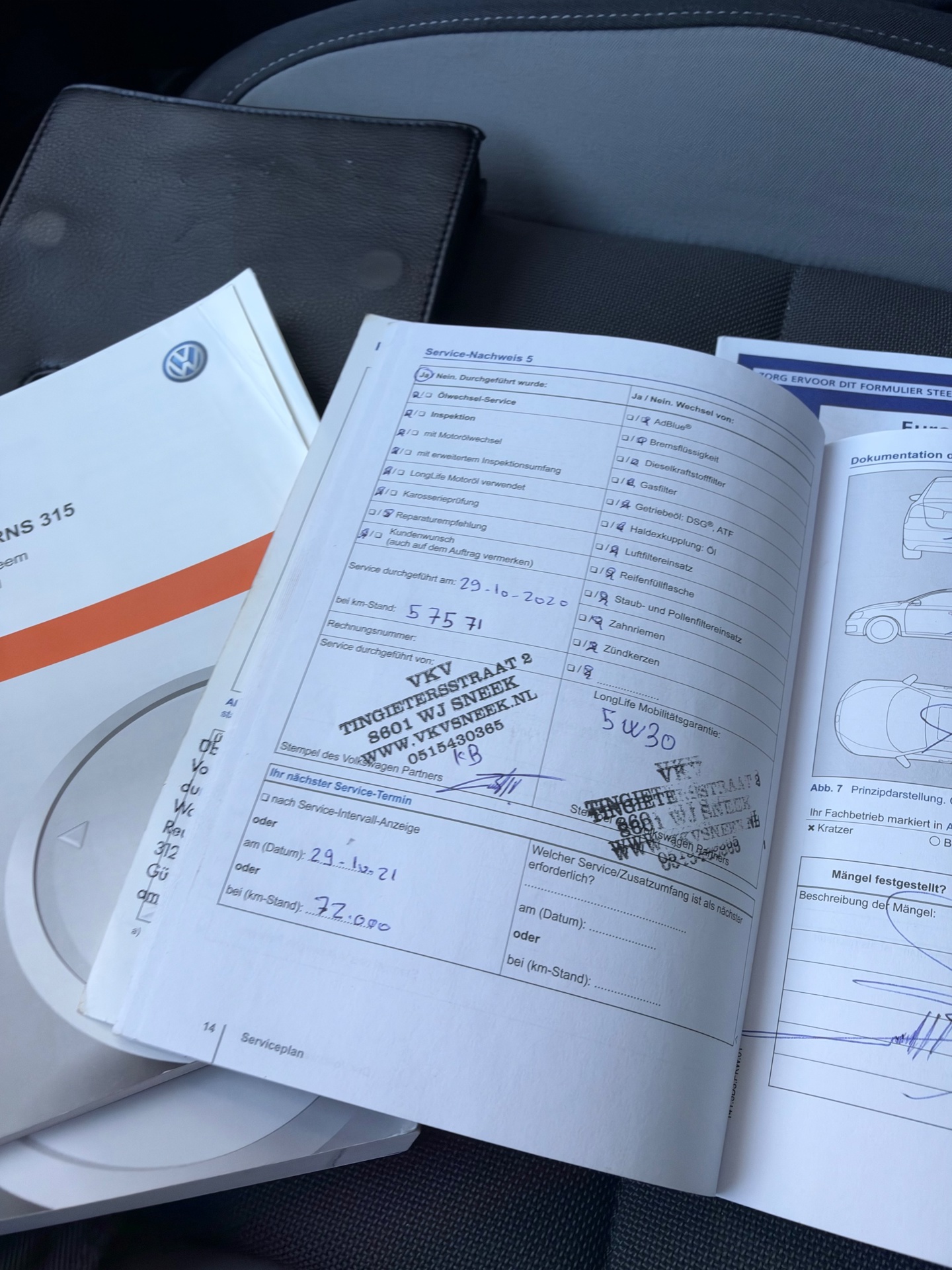 Foto van Volkswagen Golf Plus