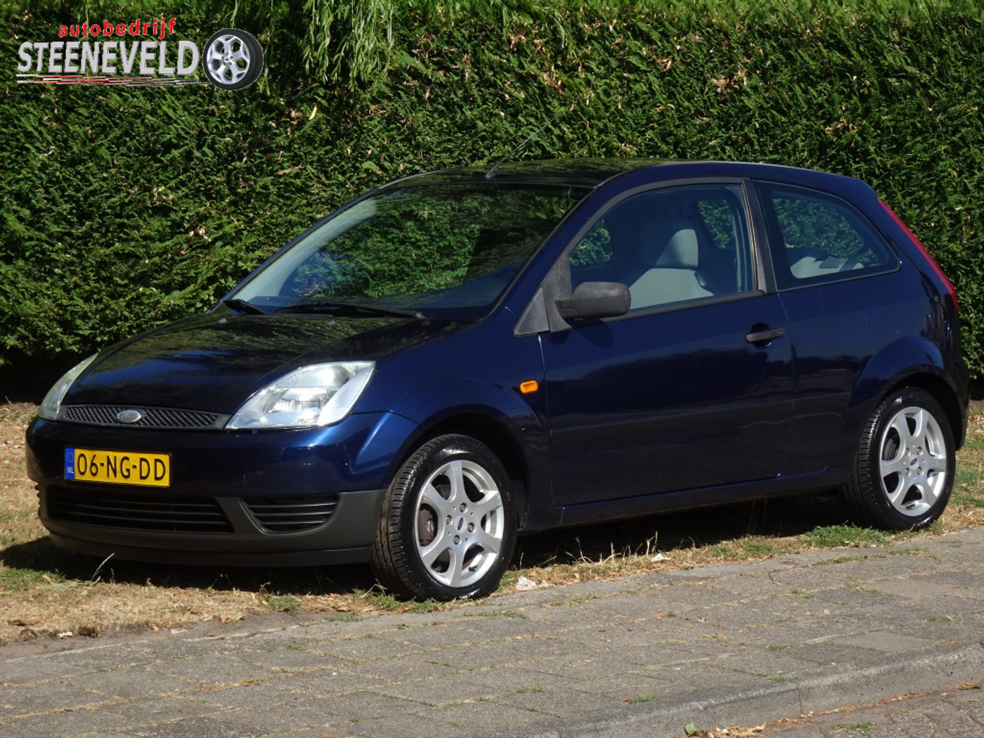 Ford Fiesta 1.25 Celebration met Bluetooth en Trekhaak 2003 - voorkant