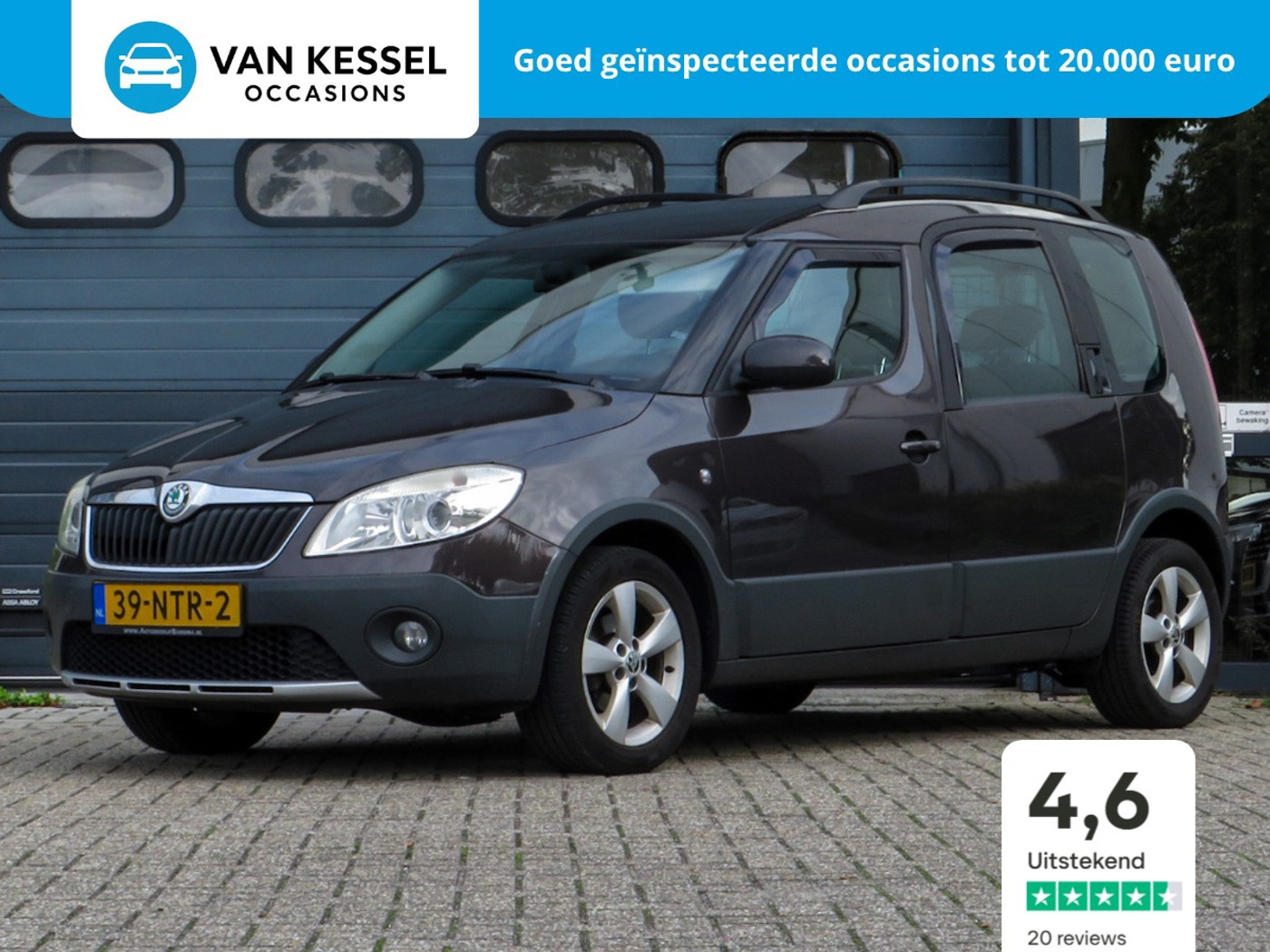 Skoda Roomster 1.2 TSI Ambition | Airco | Cruise | NAP 2010 - voorkant