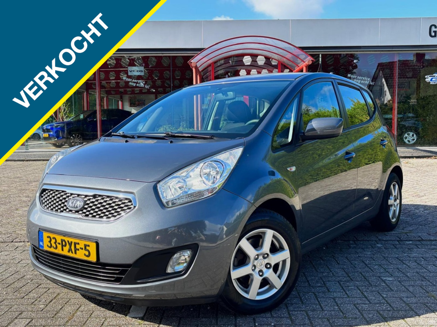Kia Venga 1.4 CVVT Seven | Cruise | Climate | Trekhaak 2011 - voorkant