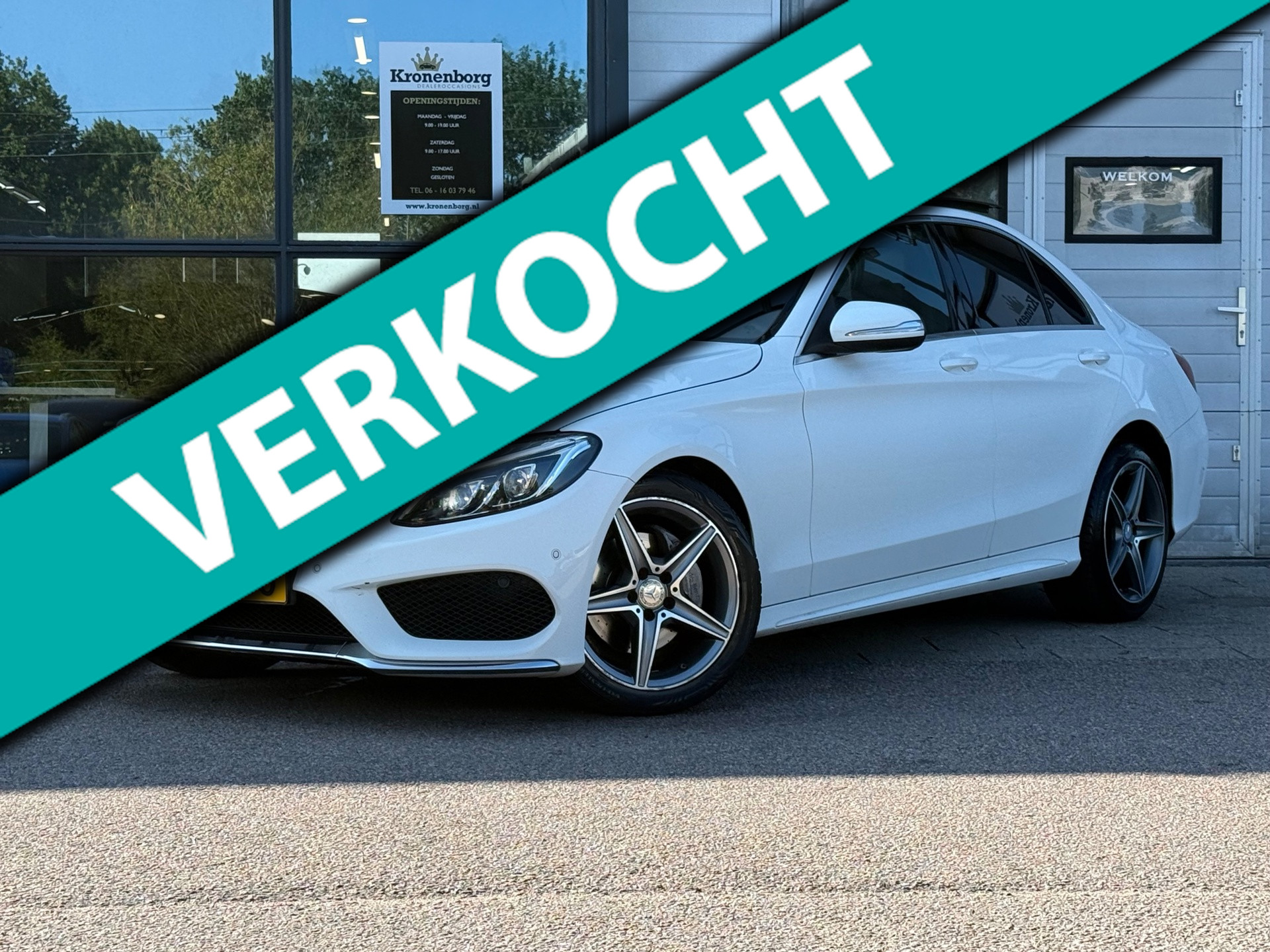 Mercedes-Benz C 180 180| AMG| PANO| NAP 2014 - voorkant