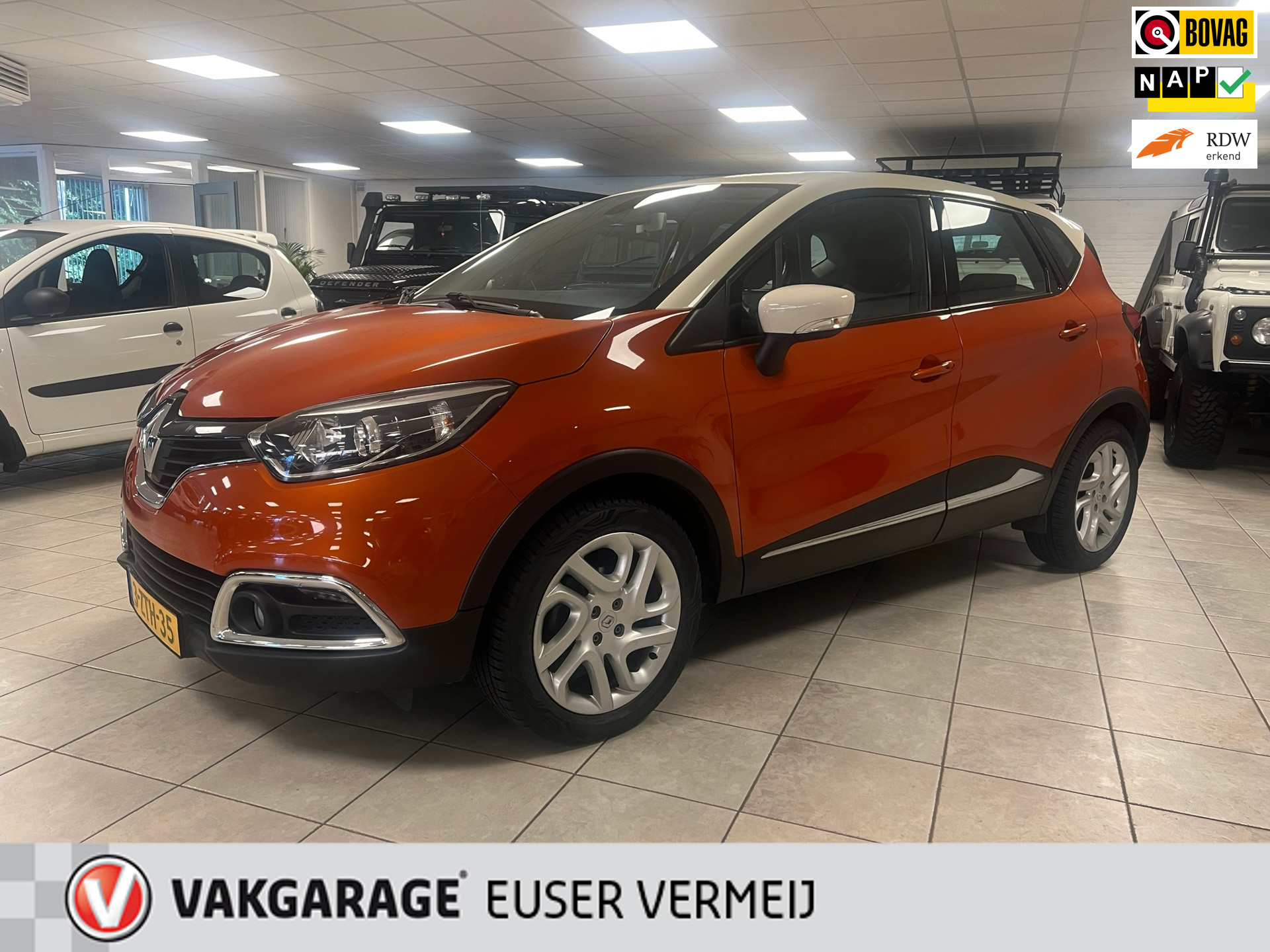 Renault Captur 0.9 TCe Dynamique goed onderhouden 2015 - voorkant