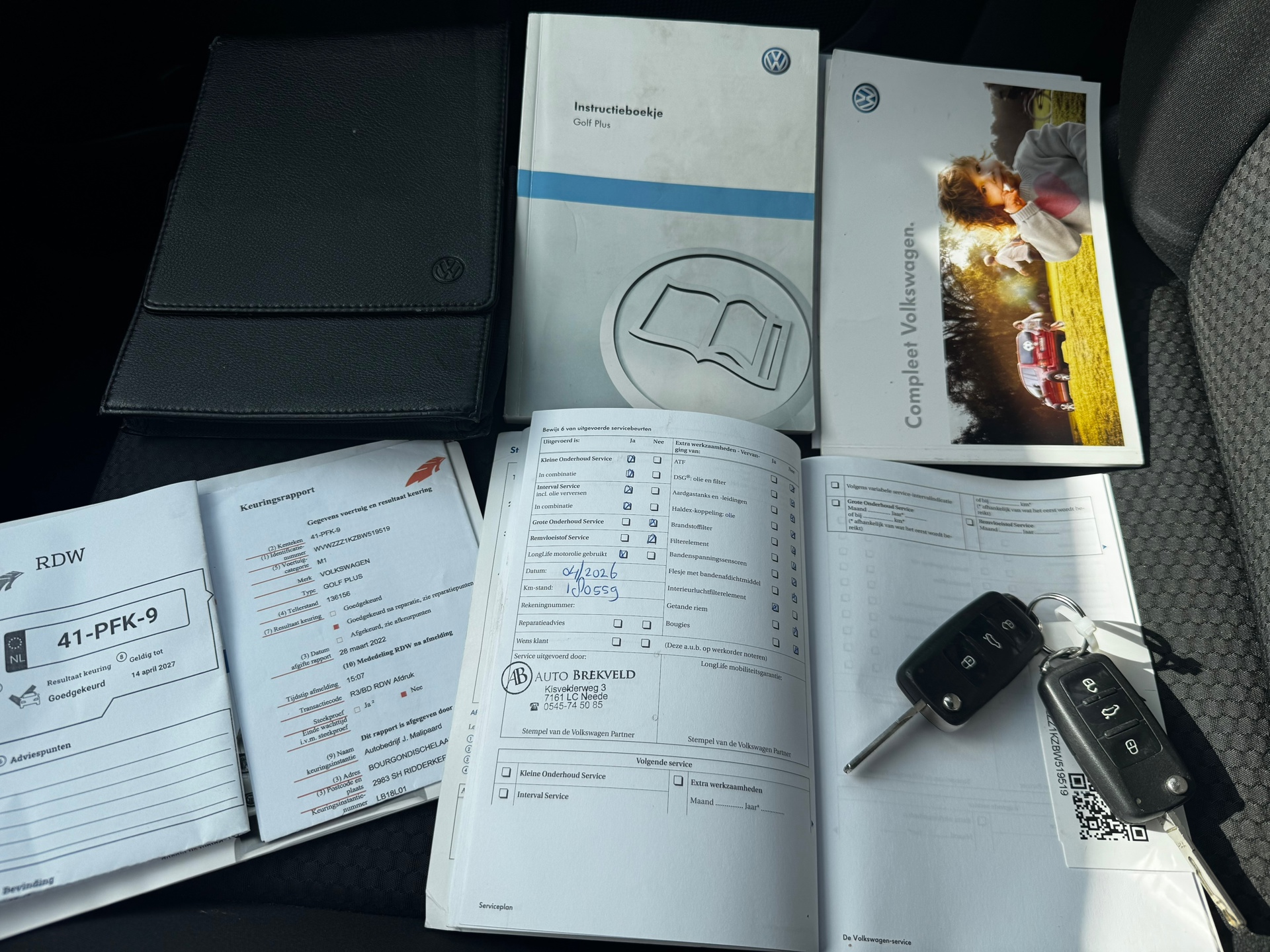 Foto van Volkswagen Golf Plus