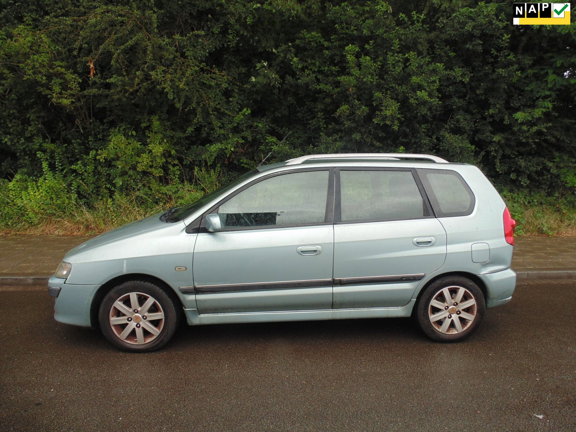 Mitsubishi Space Star 1.8 Instyle Silver MET AIRCO  2005 2005 - voorkant
