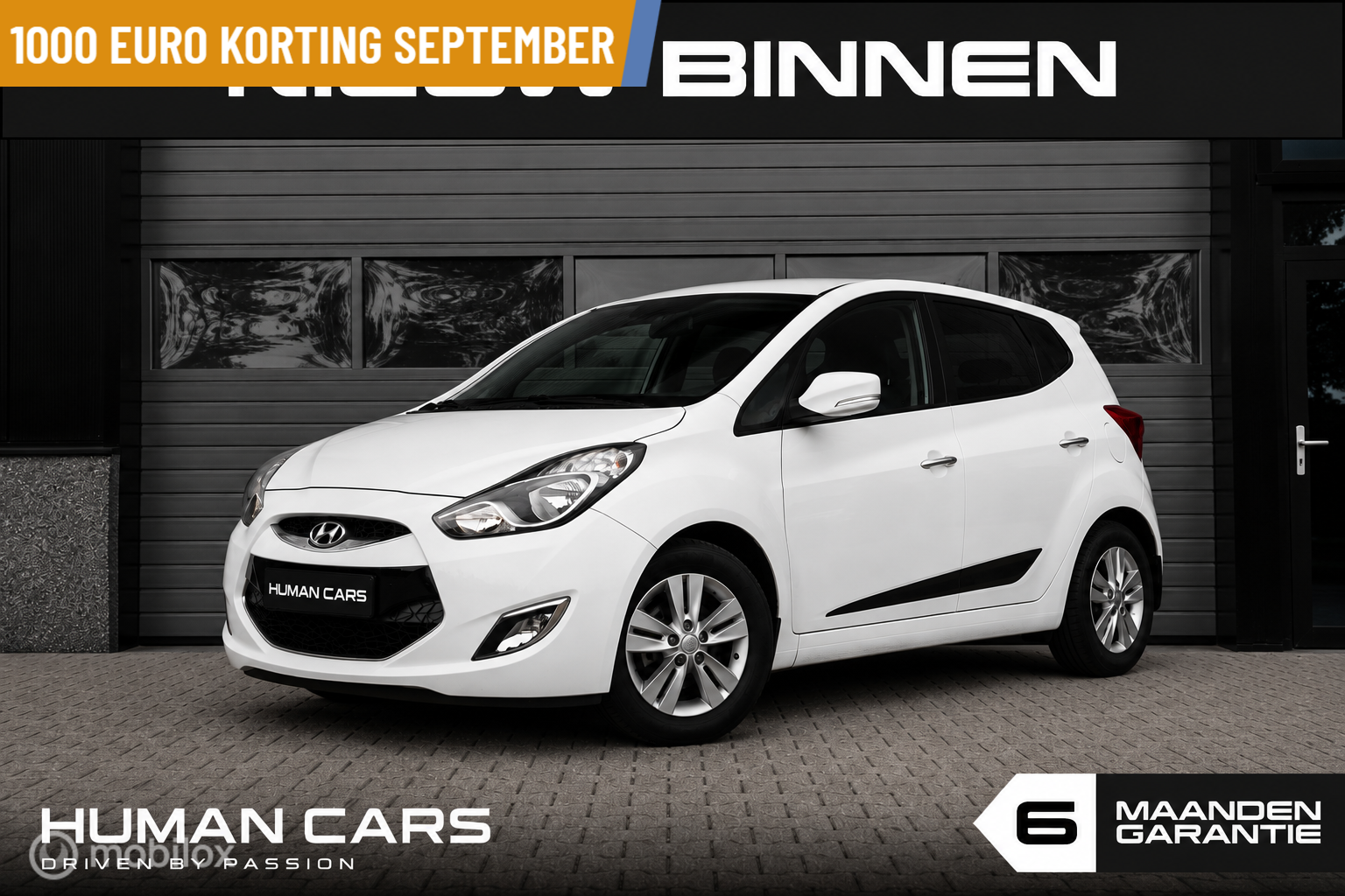 Hyundai Ix20 1.4 CRDi i- hoge instap panodak trekhaak leer 2012 - voorkant