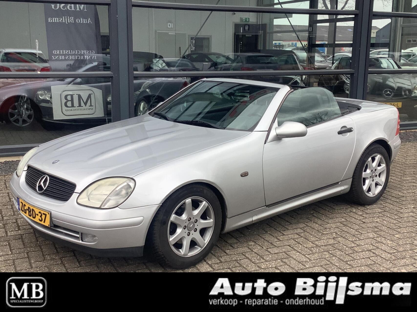 Mercedes-Benz SLK 230 Kompressor 230 K. Automaat, lederen bekleding, incl nwe apk en onderhoudsbeurt, 1999 - voorkant