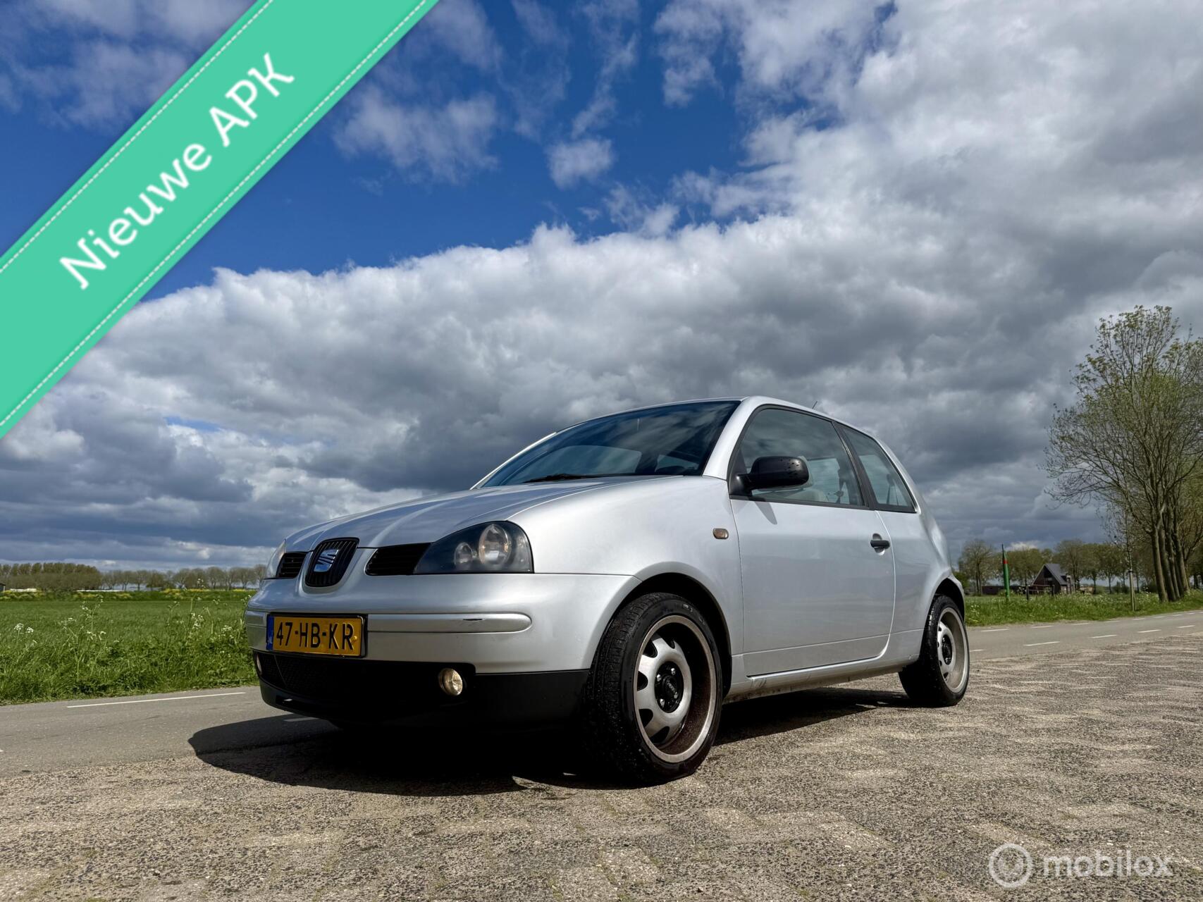 Seat Arosa 1.4i Signo, BJ 2001, 112.000 km NAP, APK Mei 2027 2001 - voorkant