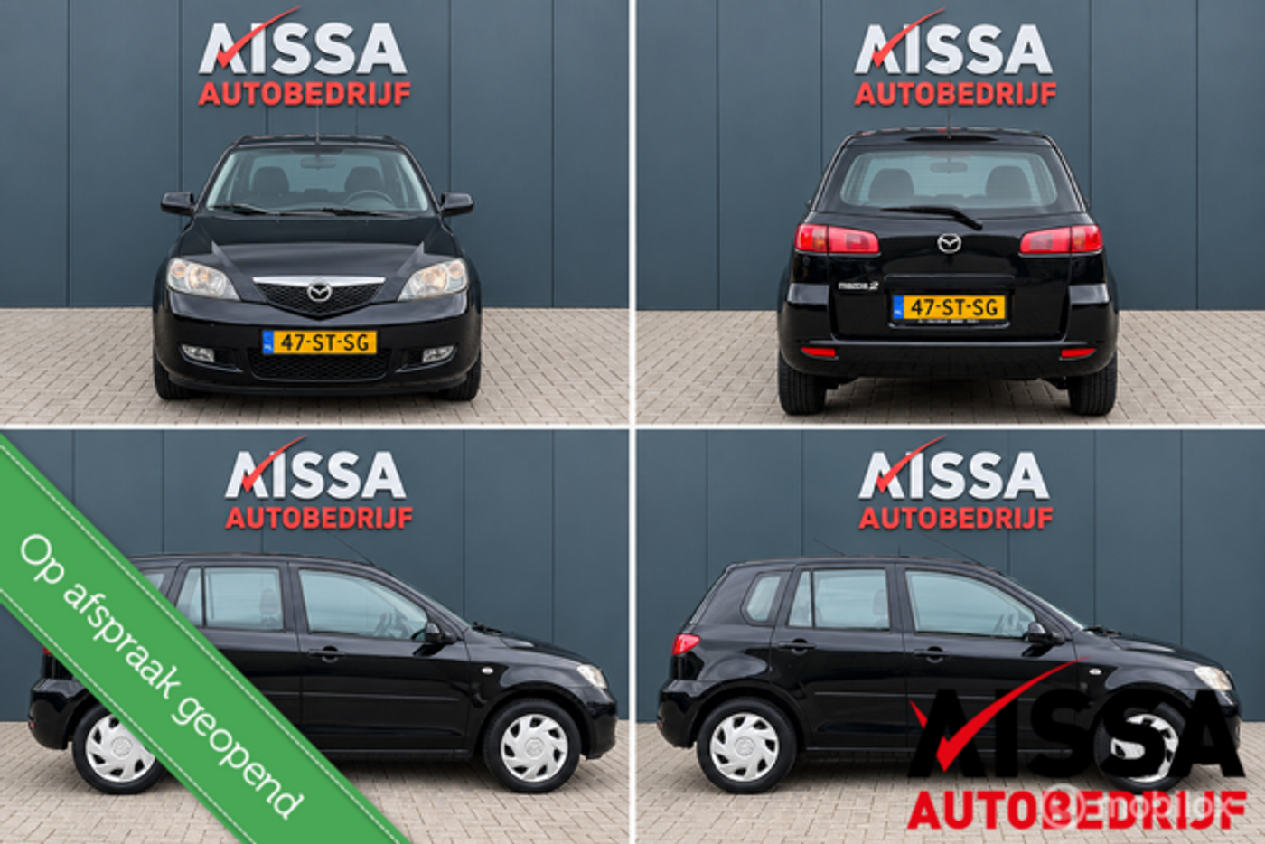 Mazda Mazda 2 1.4 Exclusive 5-deurs  Airco Elektrische pakket Nw APK N.A.P 2006 - voorkant