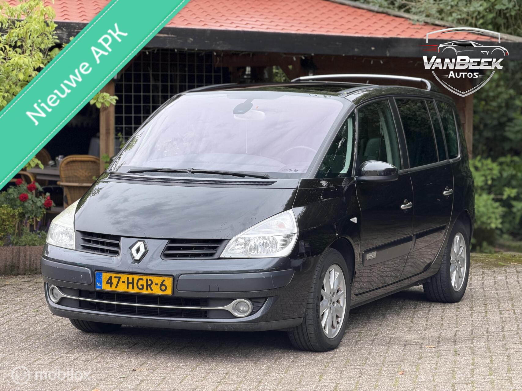 Renault Espace 2.0 T Initiale Automaat Pano Climate 2008 - voorkant